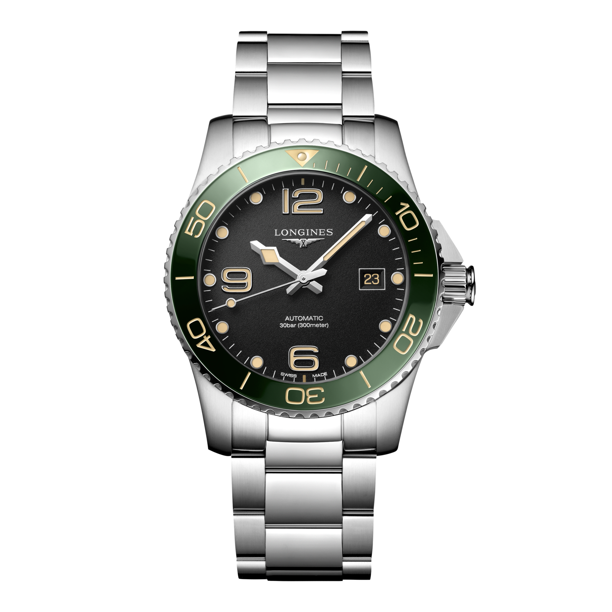 LONGINES ロンジン 【自動巻き】 ハイドロコンクエスト デイト 300M