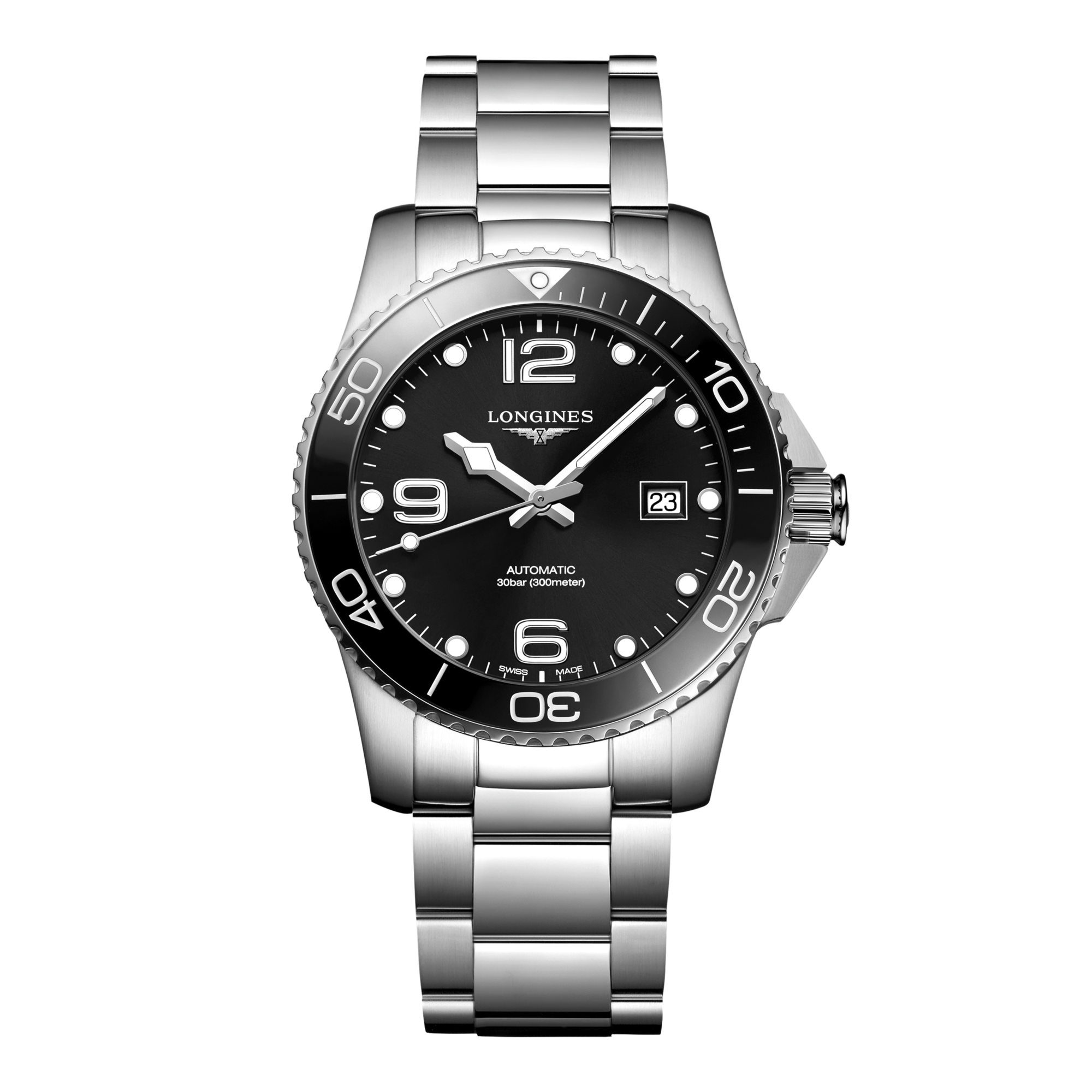 LONGINES ロンジン 【自動巻き】 ハイドロコンクエスト デイト 300M