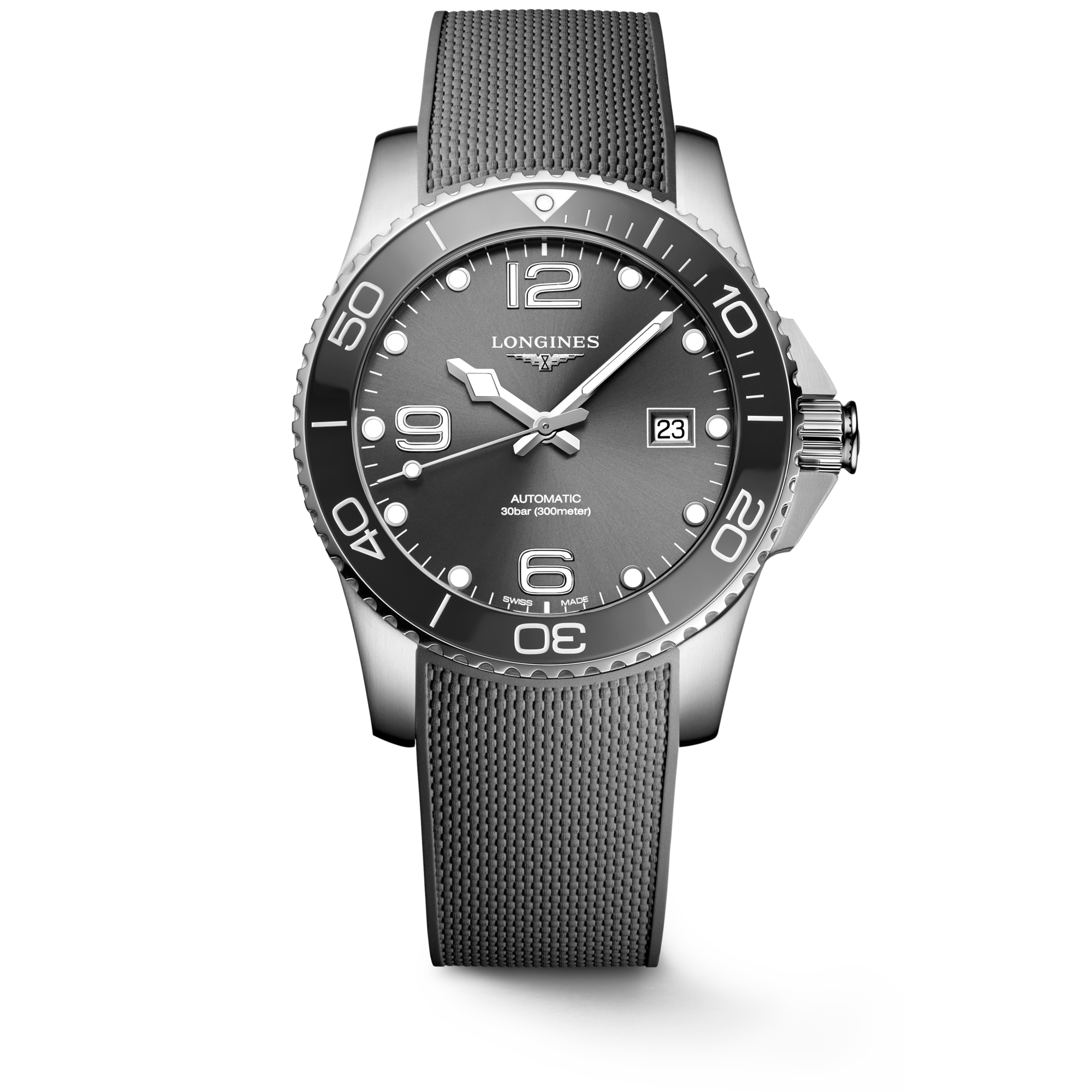Hydroconquest Automatic watch 41mm, Sunray grey L37814769 Hydroconquest Automatic watch 41mm, Sunray grey L37814769
