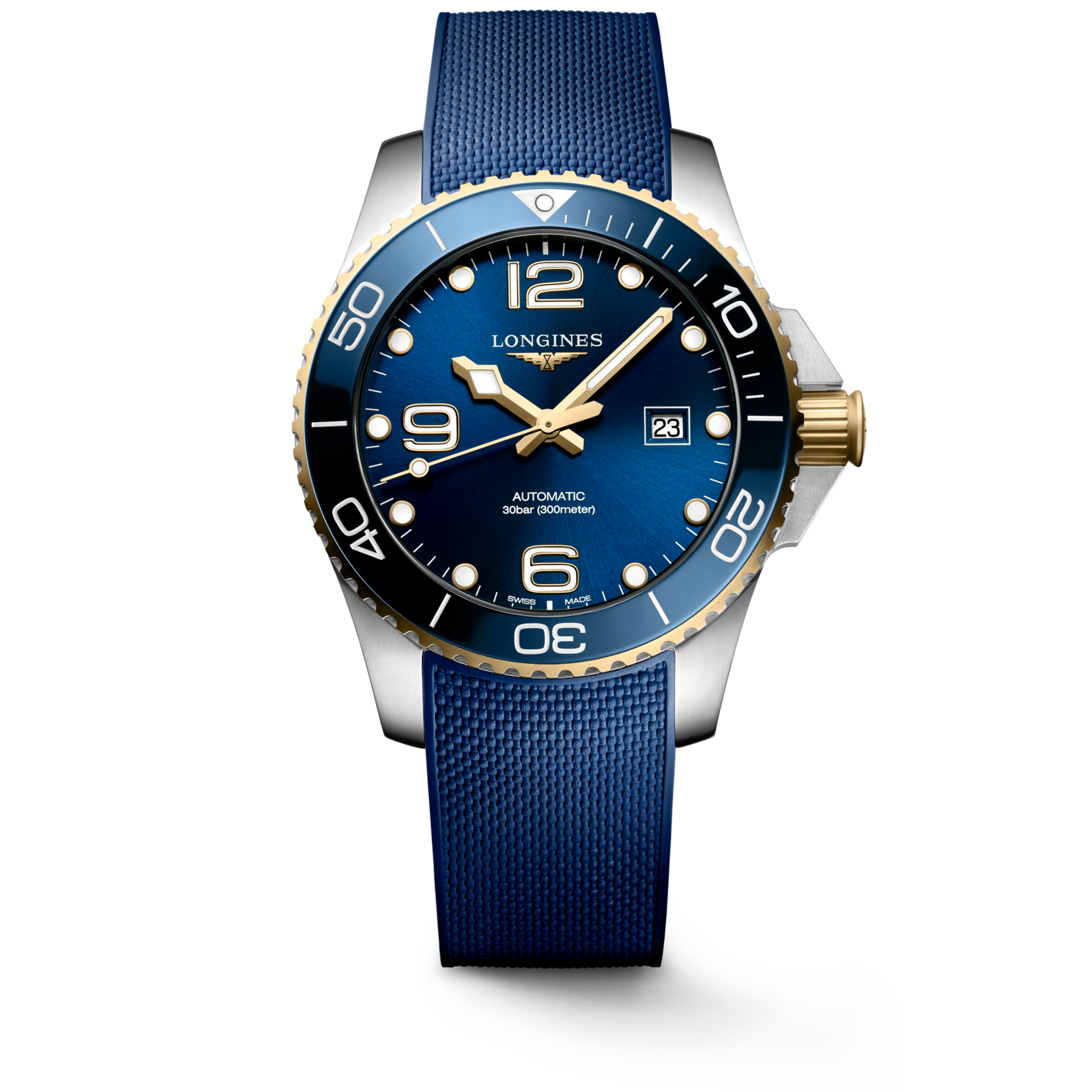 Longines HYDROCONQUEST Automatic Stainless steel and ceramic bezel Watch - L3.782.3.96.9