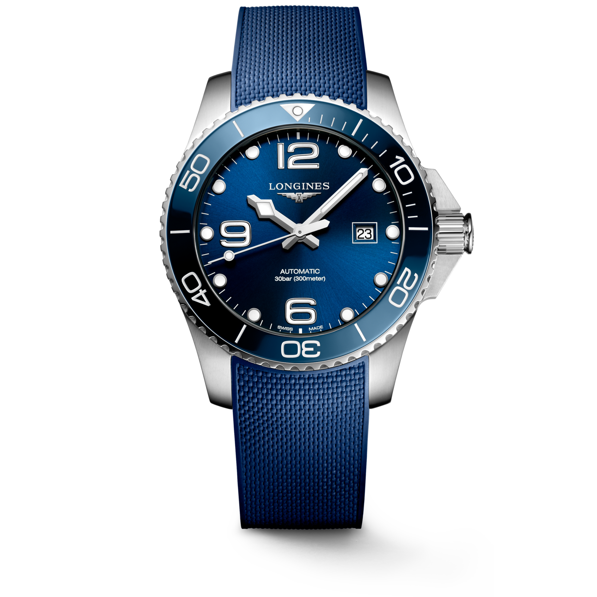 Longines HYDROCONQUEST Automatic Stainless steel and ceramic bezel Watch - L3.782.4.96.9