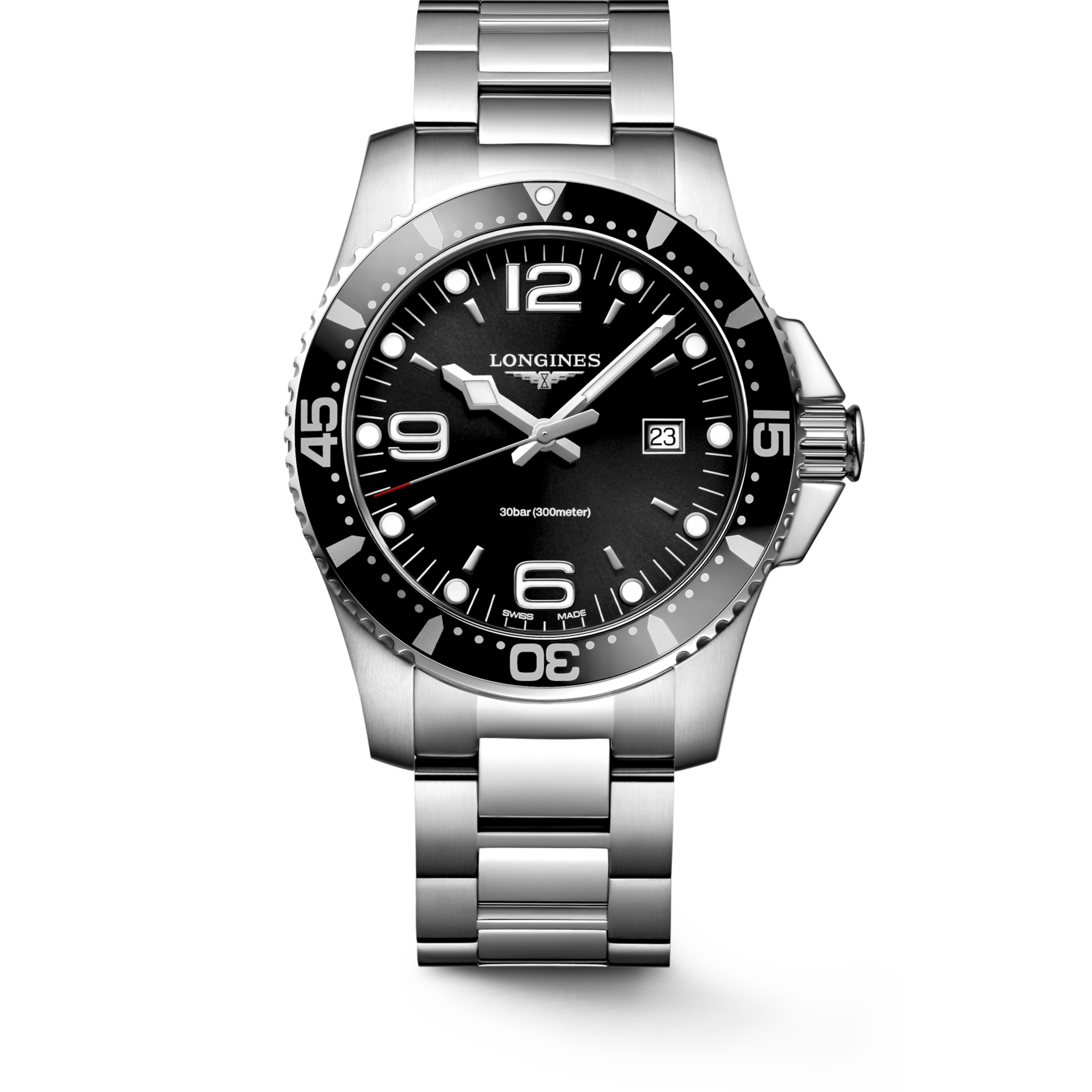 Longines HYDROCONQUEST Quartz Stainless steel Watch - L3.840.4.56.6