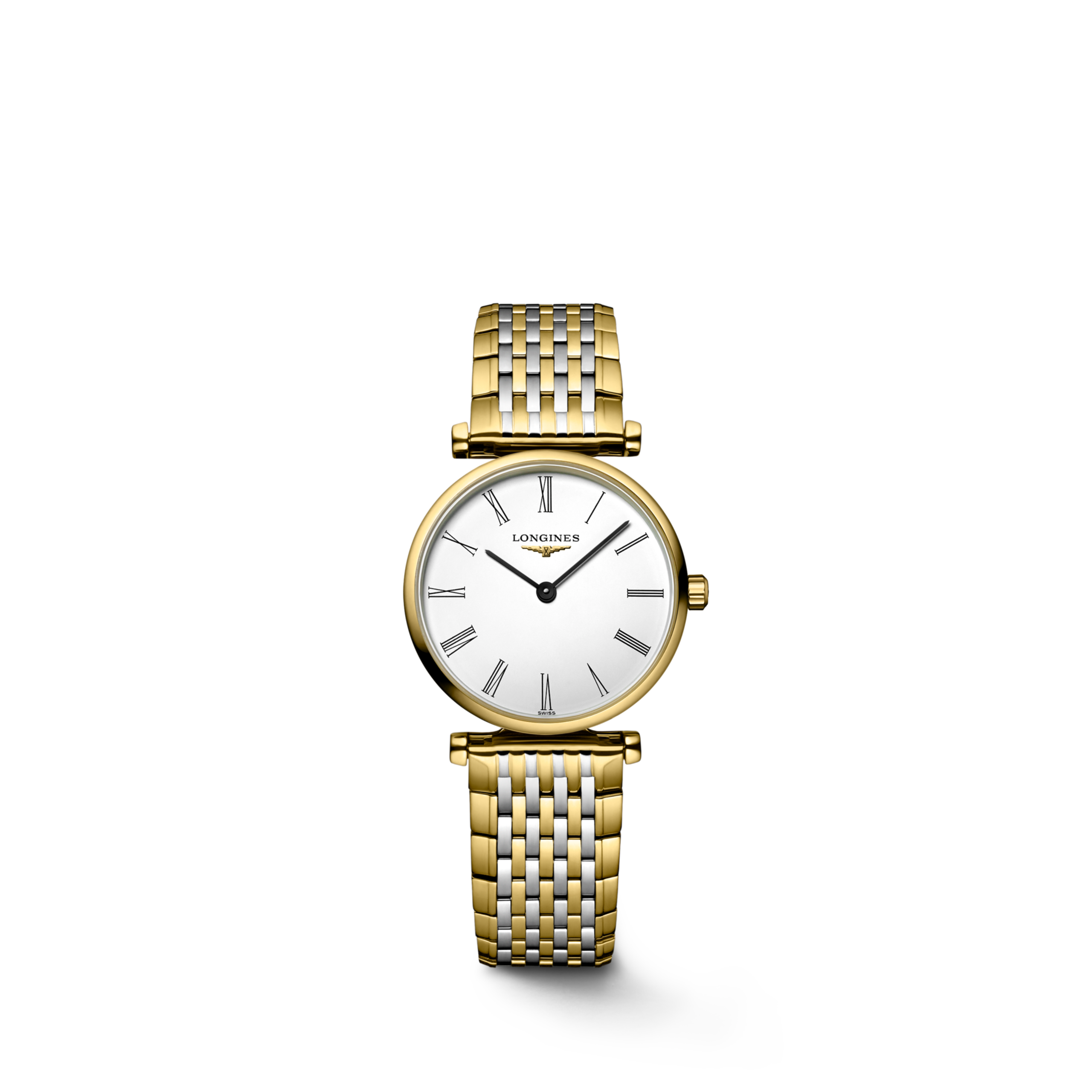 Longines LA GRANDE CLASSIQUE DE LONGINES Quartz Stainless steel and yellow PVD coating Watch - L4.209.2.11.D