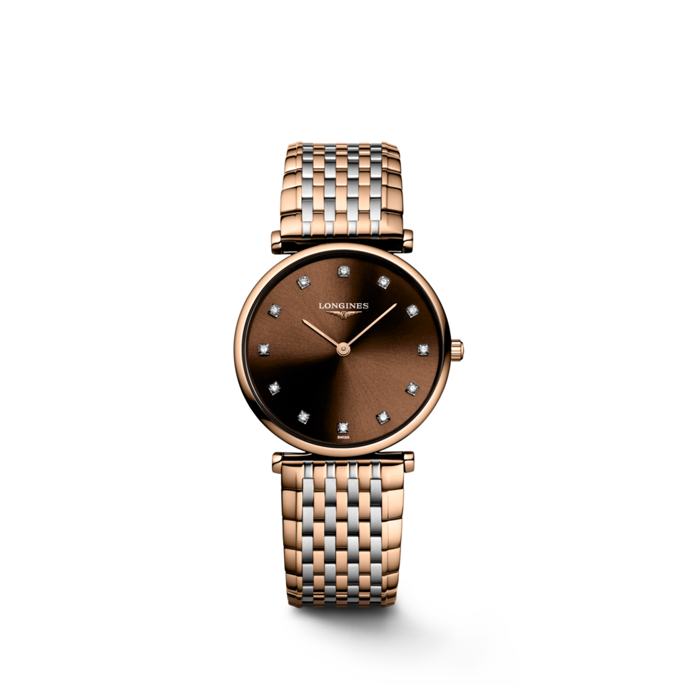 La Grande Classique de Longines 29mm Cadran Brun Soleil - L4.512.1.67.7