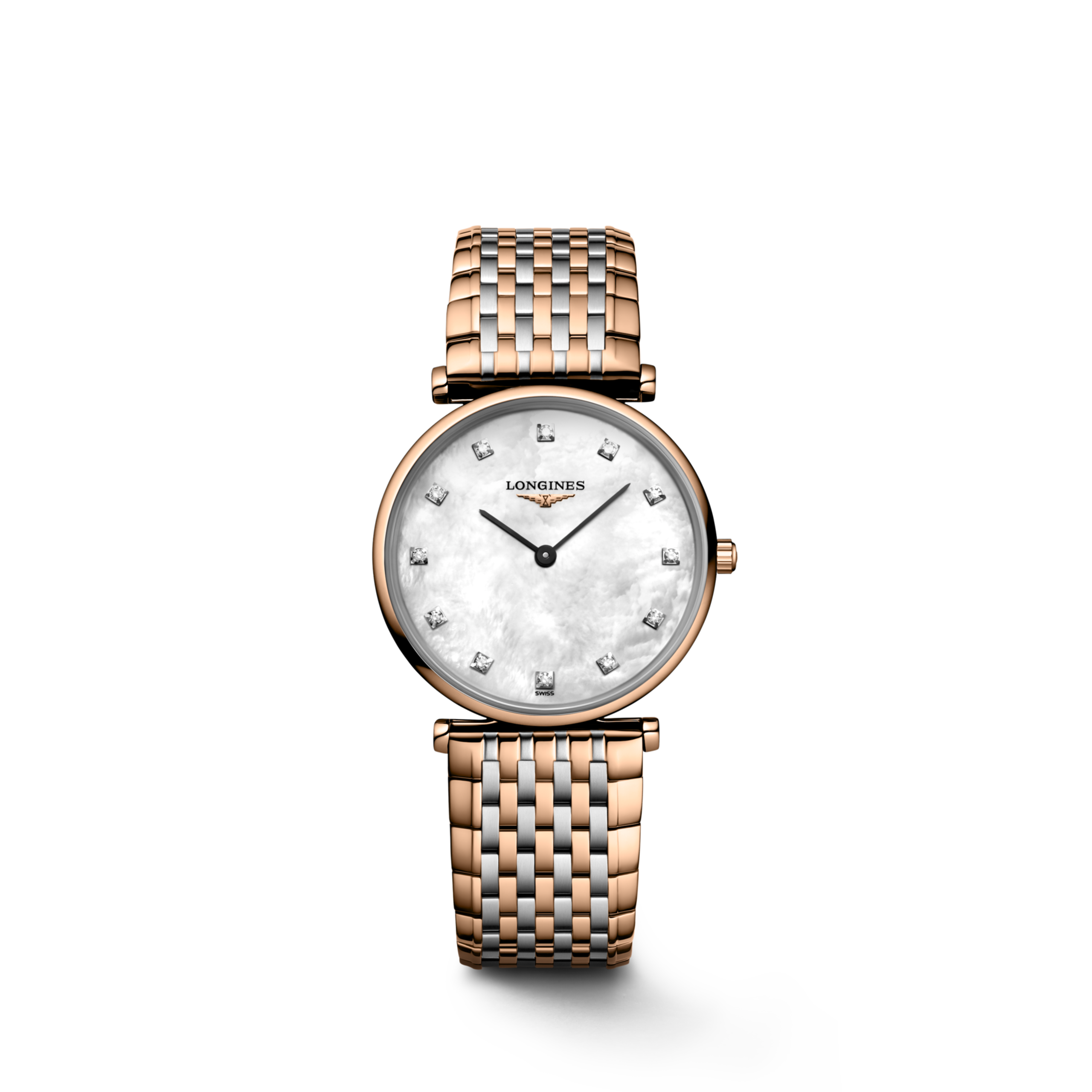Longines LA GRANDE CLASSIQUE DE LONGINES Quartz Stainless steel and red PVD coating Watch - L4.512.1.97.7
