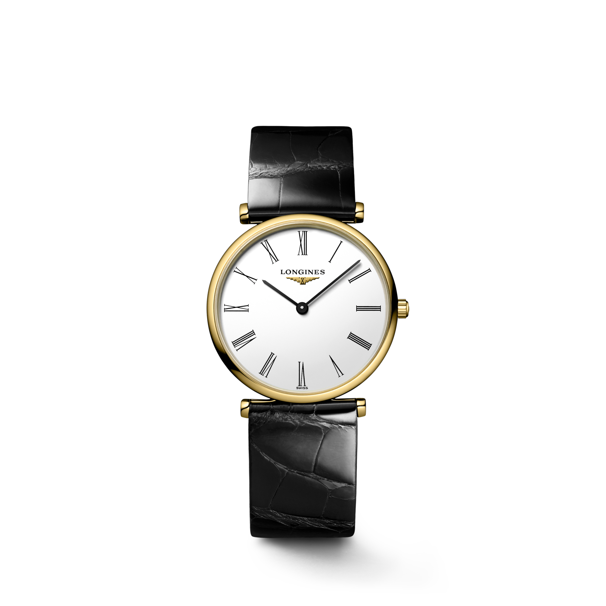 LA GRANDE CLASSIQUE DE LONGINES Quartz, Yellow Pvd Coating, White