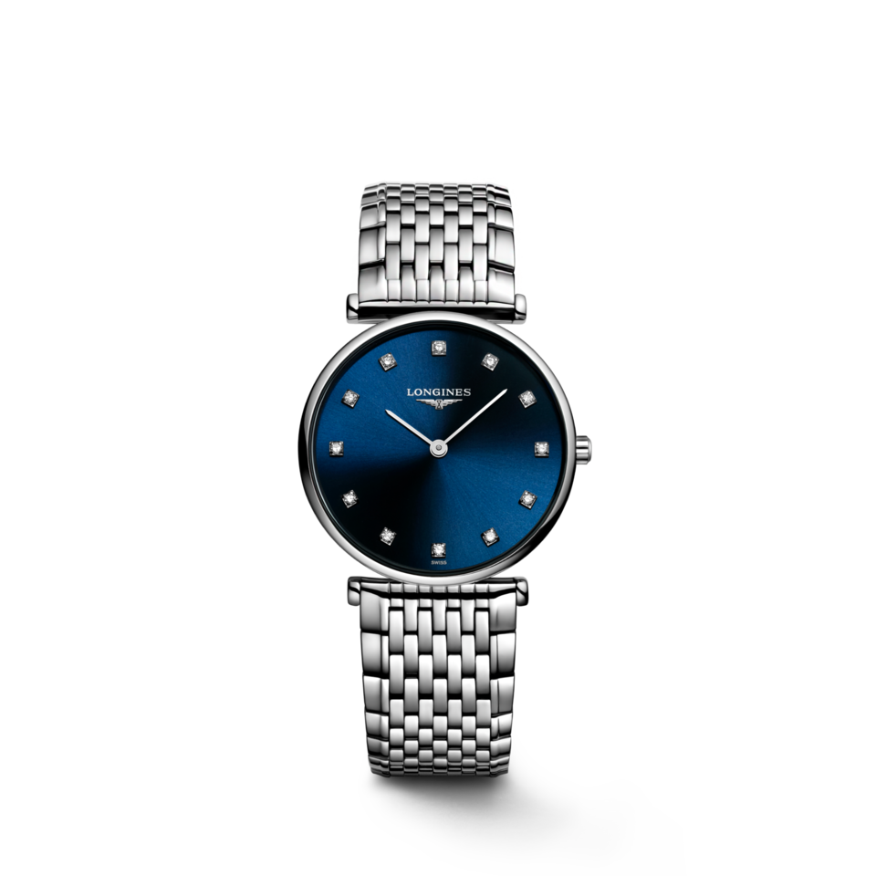 La Grande Classique de Longines 29mm Cadran Bleu Soleillé - L4.512.4.97.6