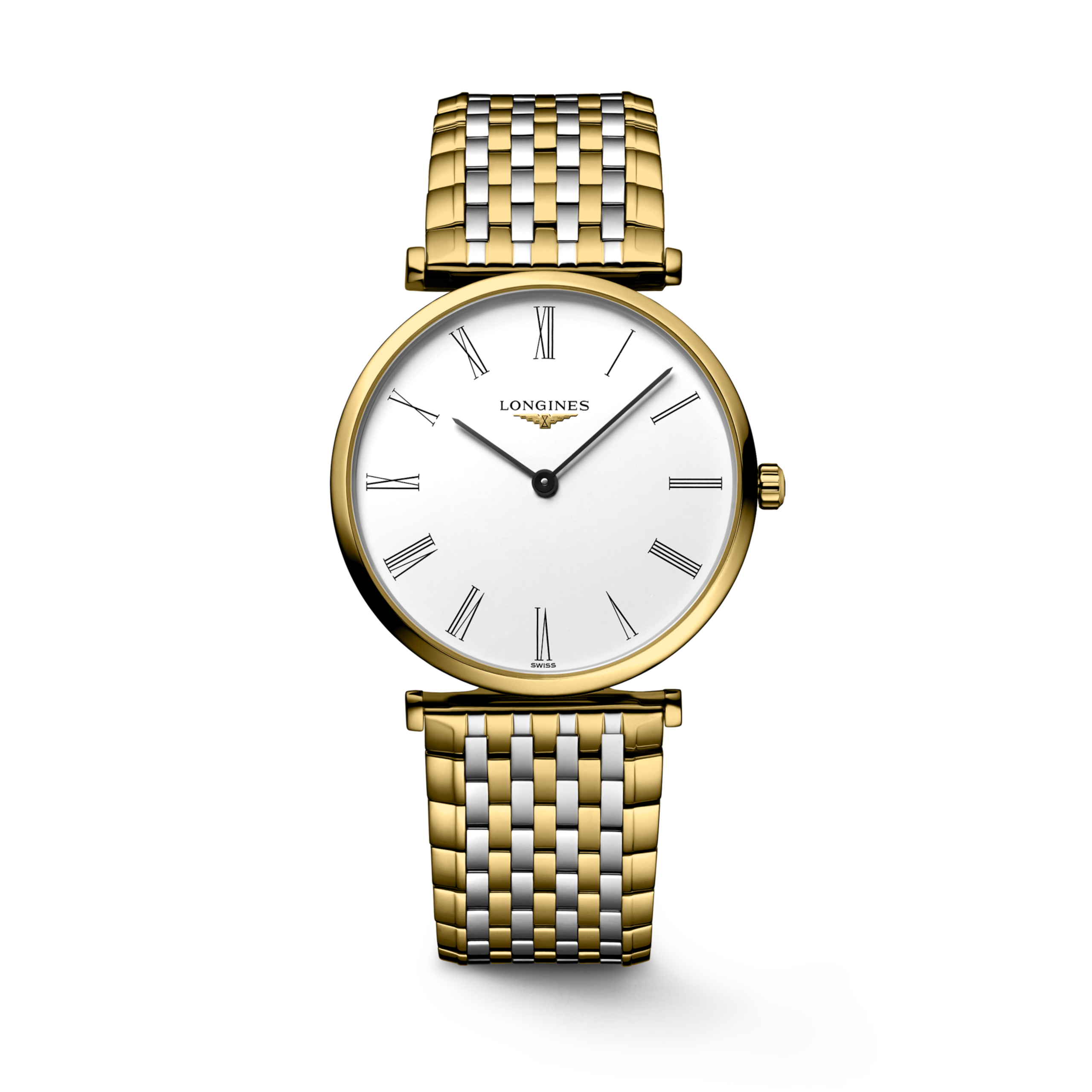 Longines LA GRANDE CLASSIQUE DE LONGINES Quartz Stainless steel and yellow PVD coating Watch - L4.755.2.11.D