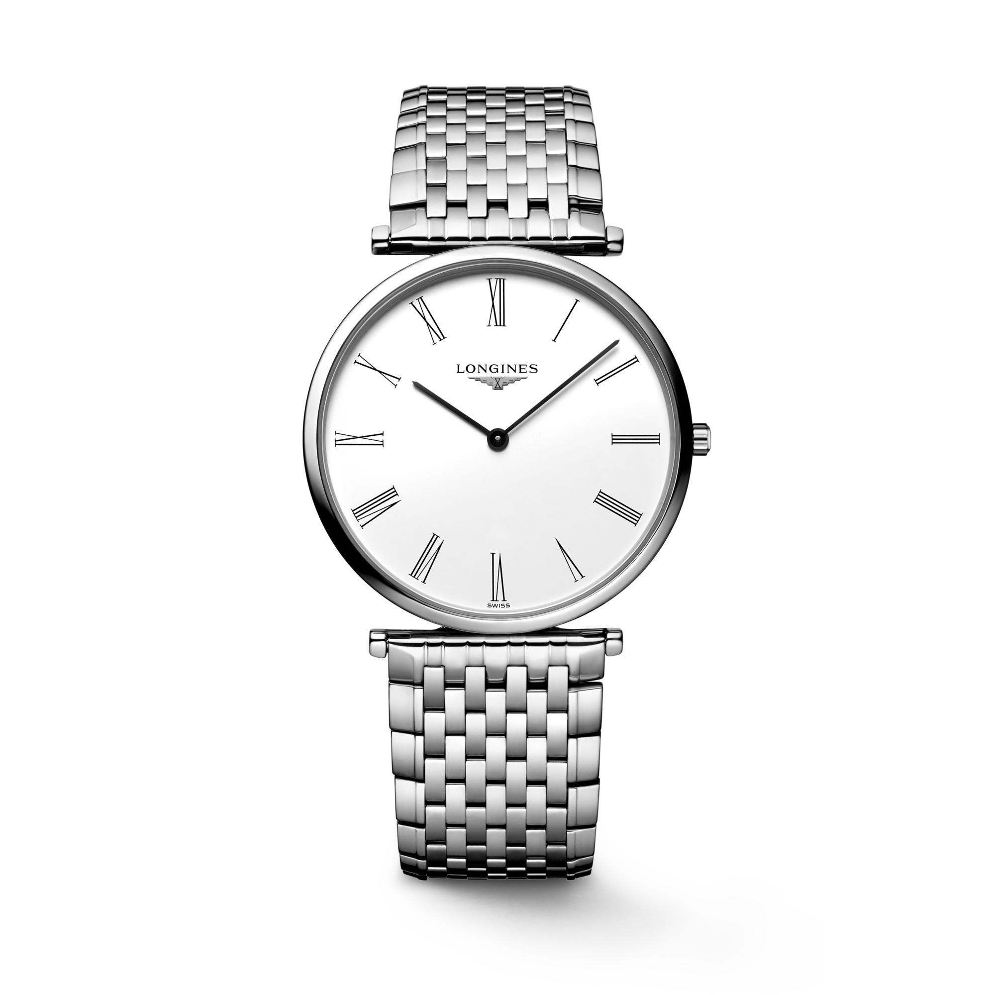 LA GRANDE CLASSIQUE DE LONGINES Quartz, Stainless Steel, White