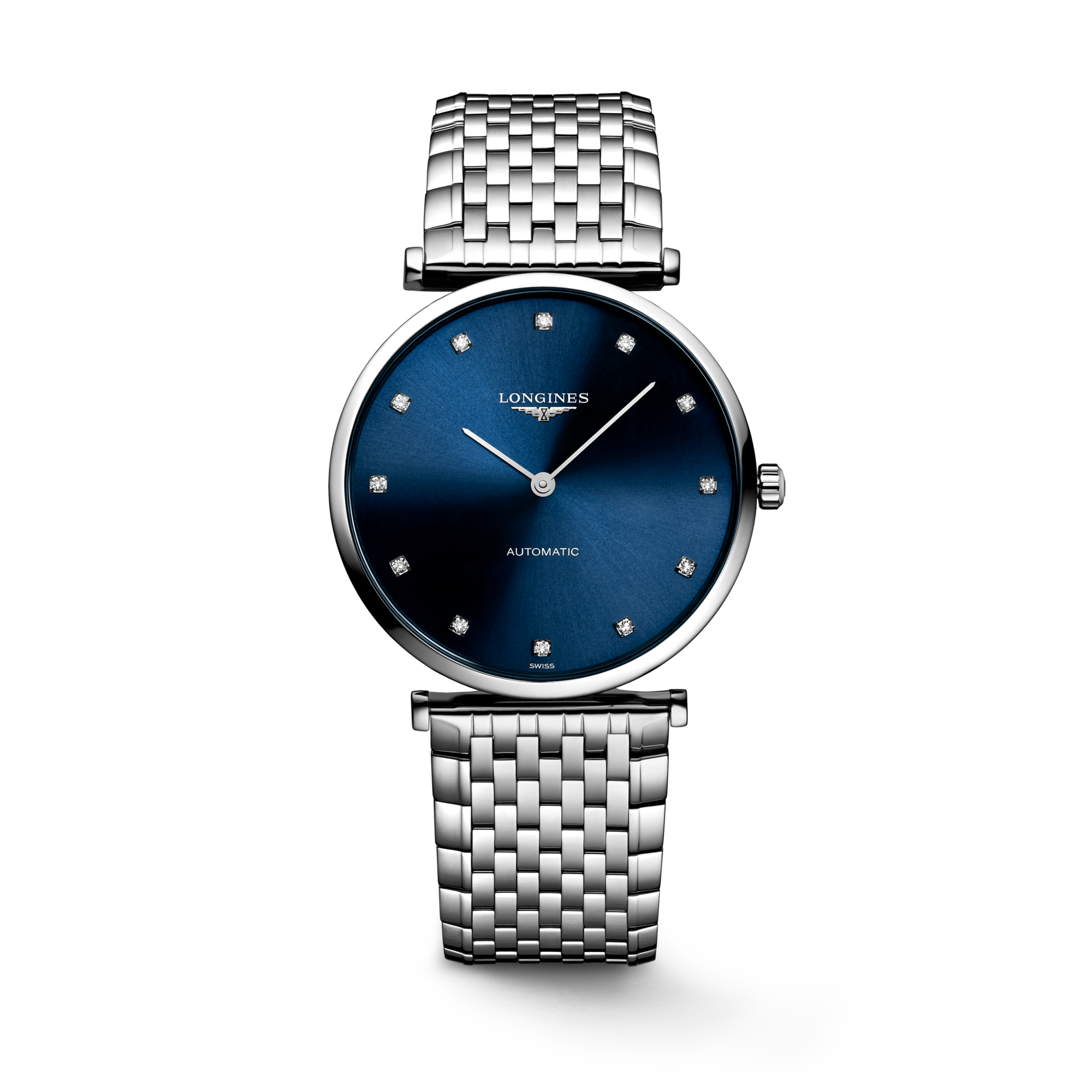 ラ グラン クラシック ドゥ ロンジン 自動巻、ステンレススティール