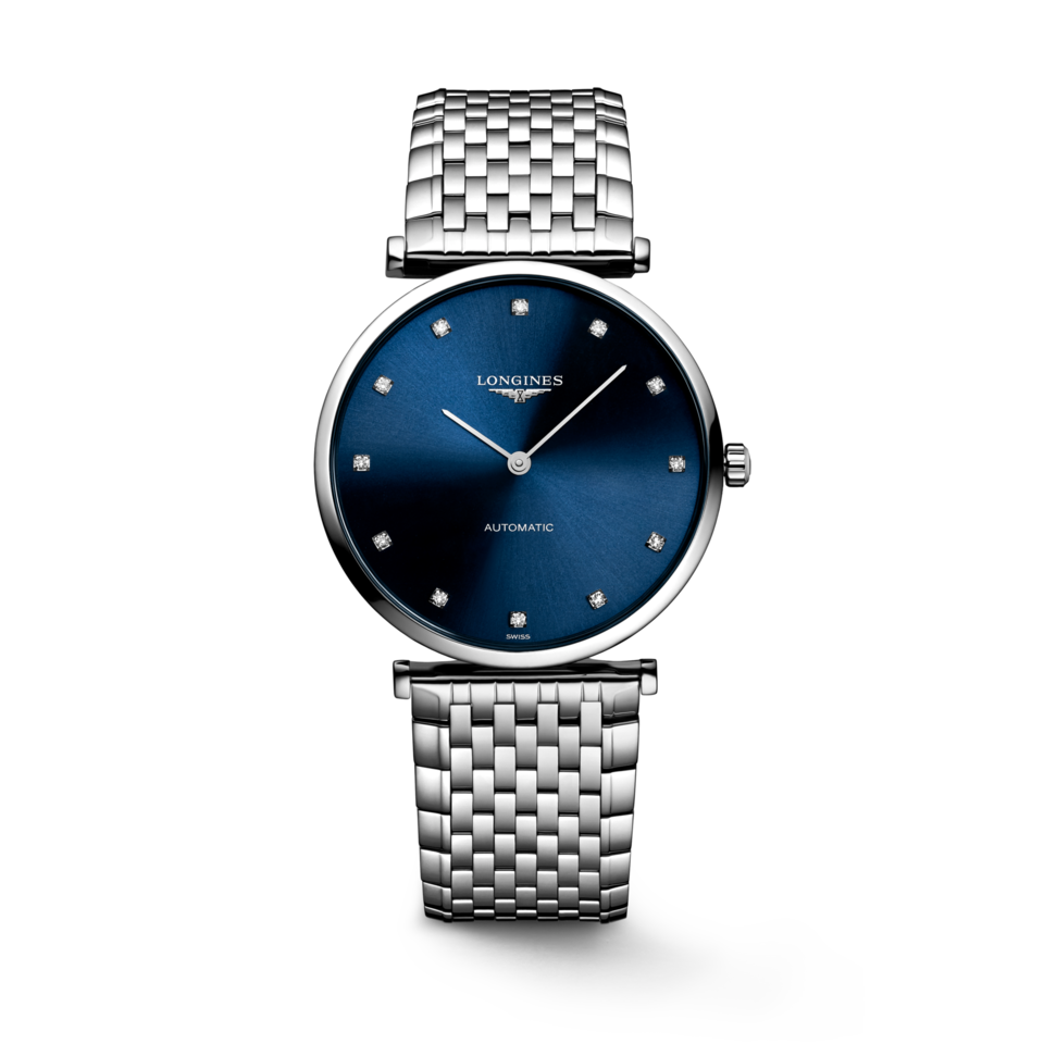 La Grande Classique de Longines 36mm Cadran Bleu Soleillé - L4.908.4.97.6