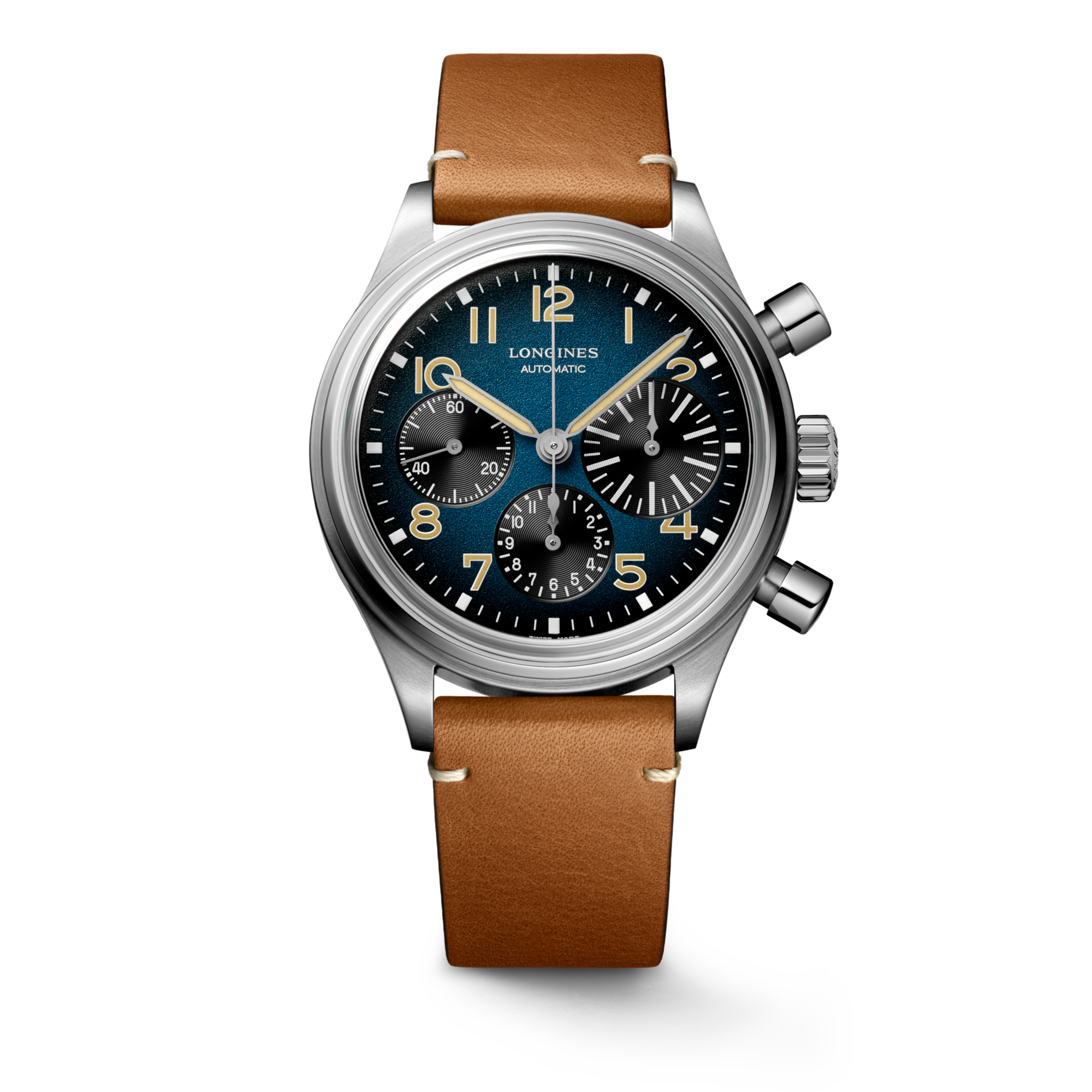 Longines AVIGATION BIGEYE Automatic Titanium Watch - L2.816.1.93.2