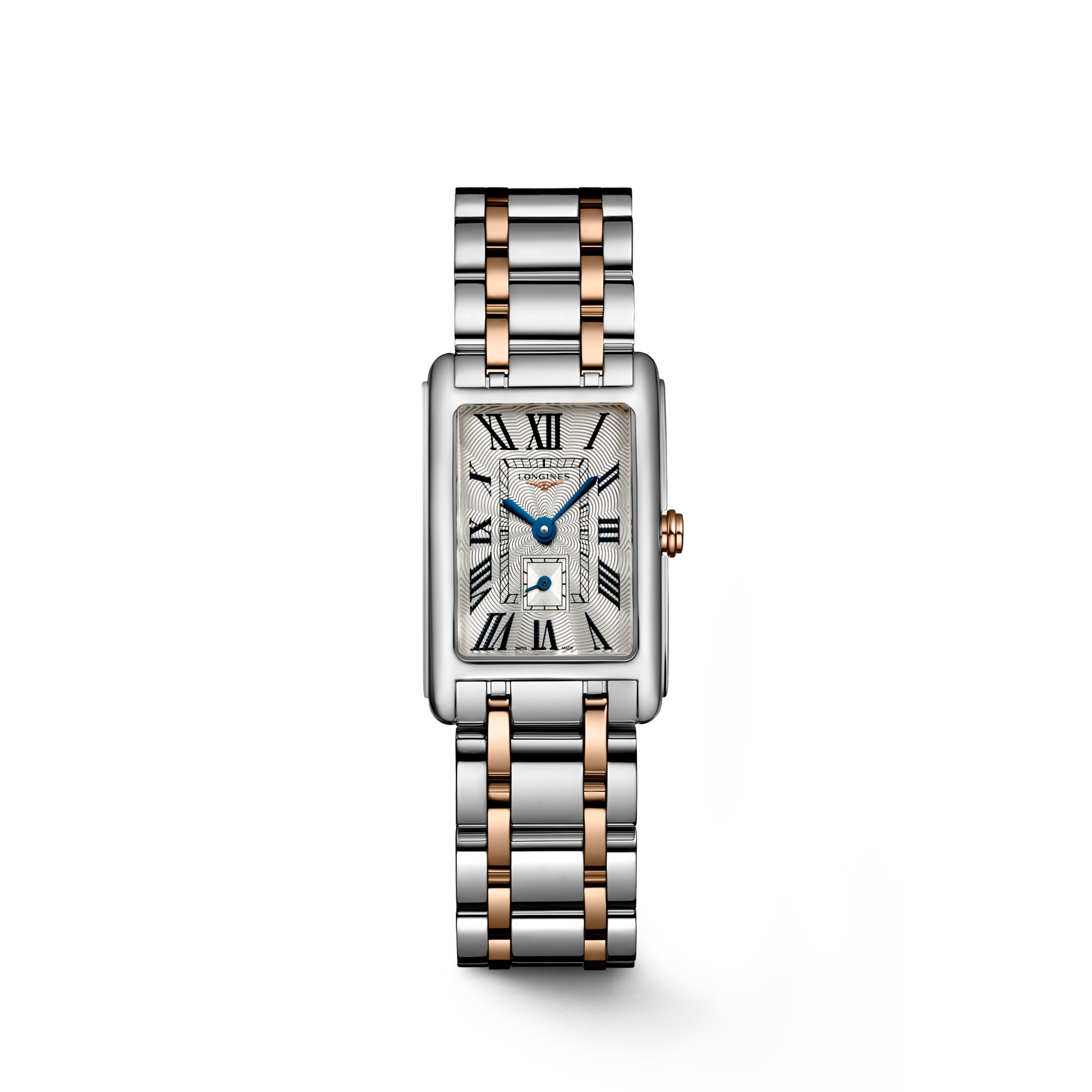 LONGINES DOLCEVITA Quartz, Stainless Steel With Rose Gold 18