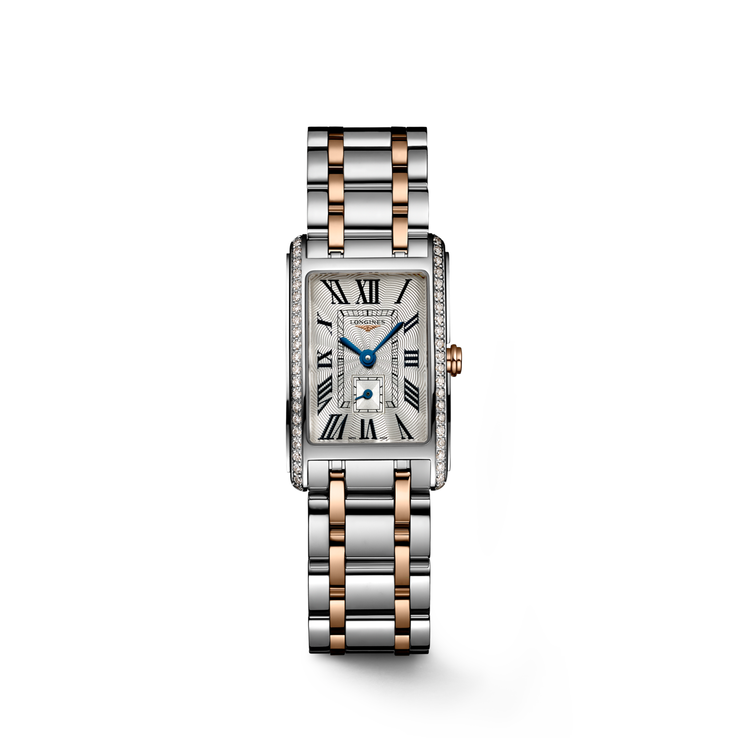 Longines DOLCEVITA Quartz Stainless steel with 18 karat pink gold crown Watch - L5.255.5.79.7