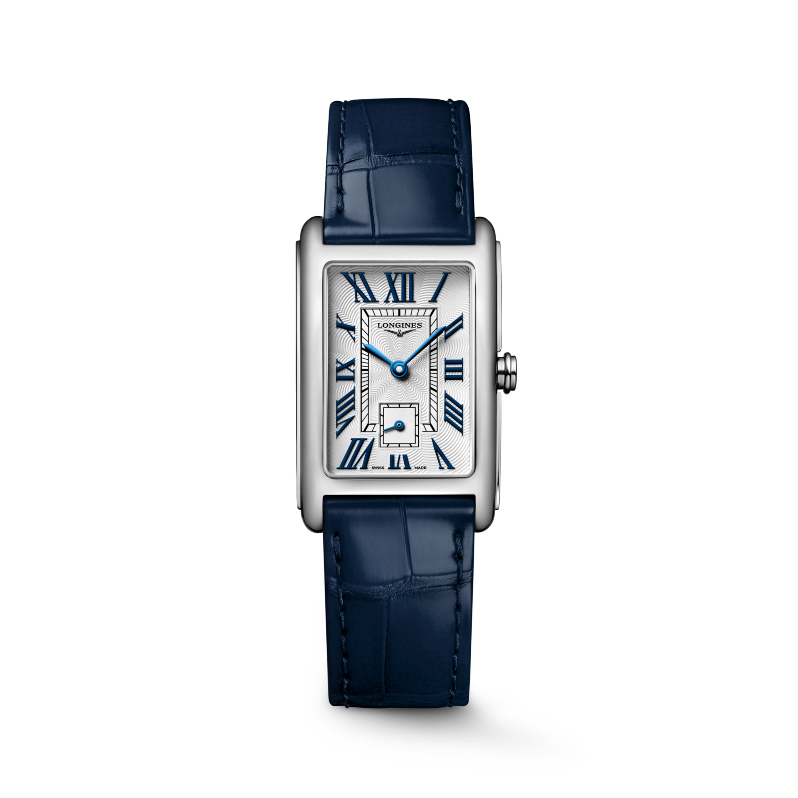 LONGINES DOLCEVITA L5.512.4.70.2 Quartz, Acier, Argenté "flinqué", Bracelet Watch - Vue frontale de la montre