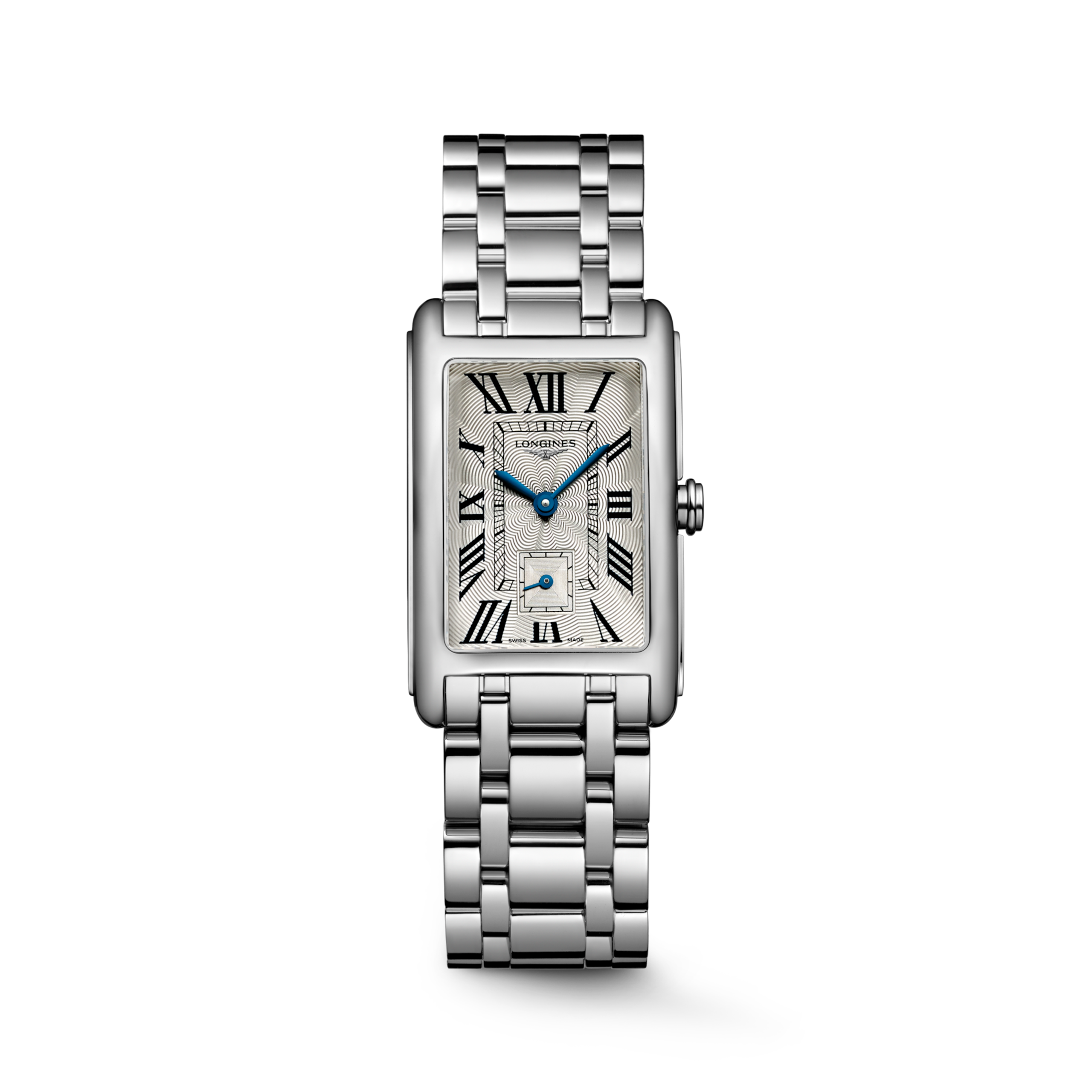 LONGINES DOLCEVITA L5.512.4.71.6 Quarz, Edelstahl, Silber mit "Flinker"-Dekor, Armband Watch - Uhren-Soldier