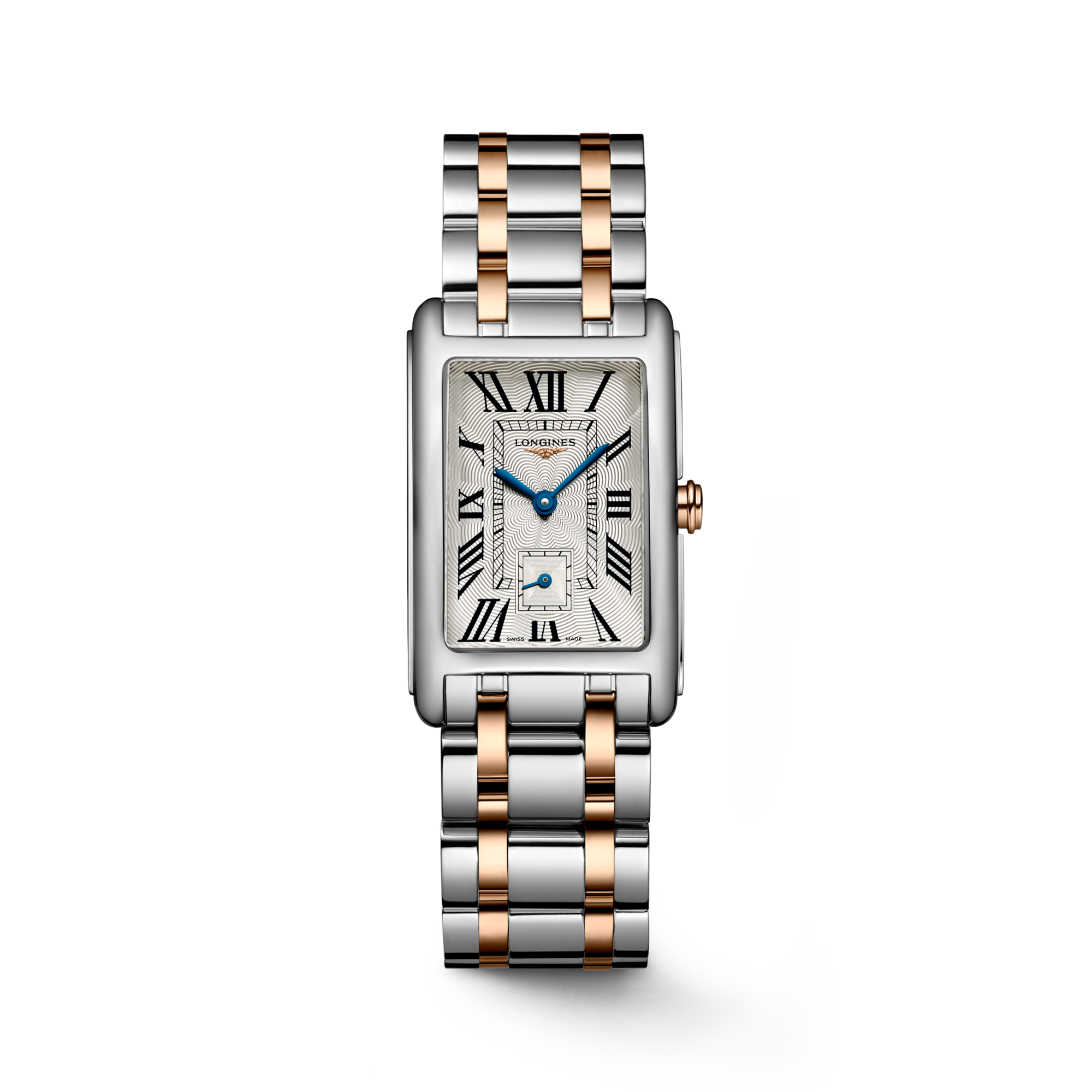 LONGINES DOLCEVITA Quartz, Stainless Steel With Rose Gold 18