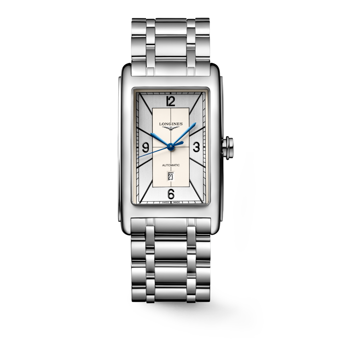 LONGINES DOLCEVITA Automatic, Stainless Steel, Silver Dial, Bracelet ...