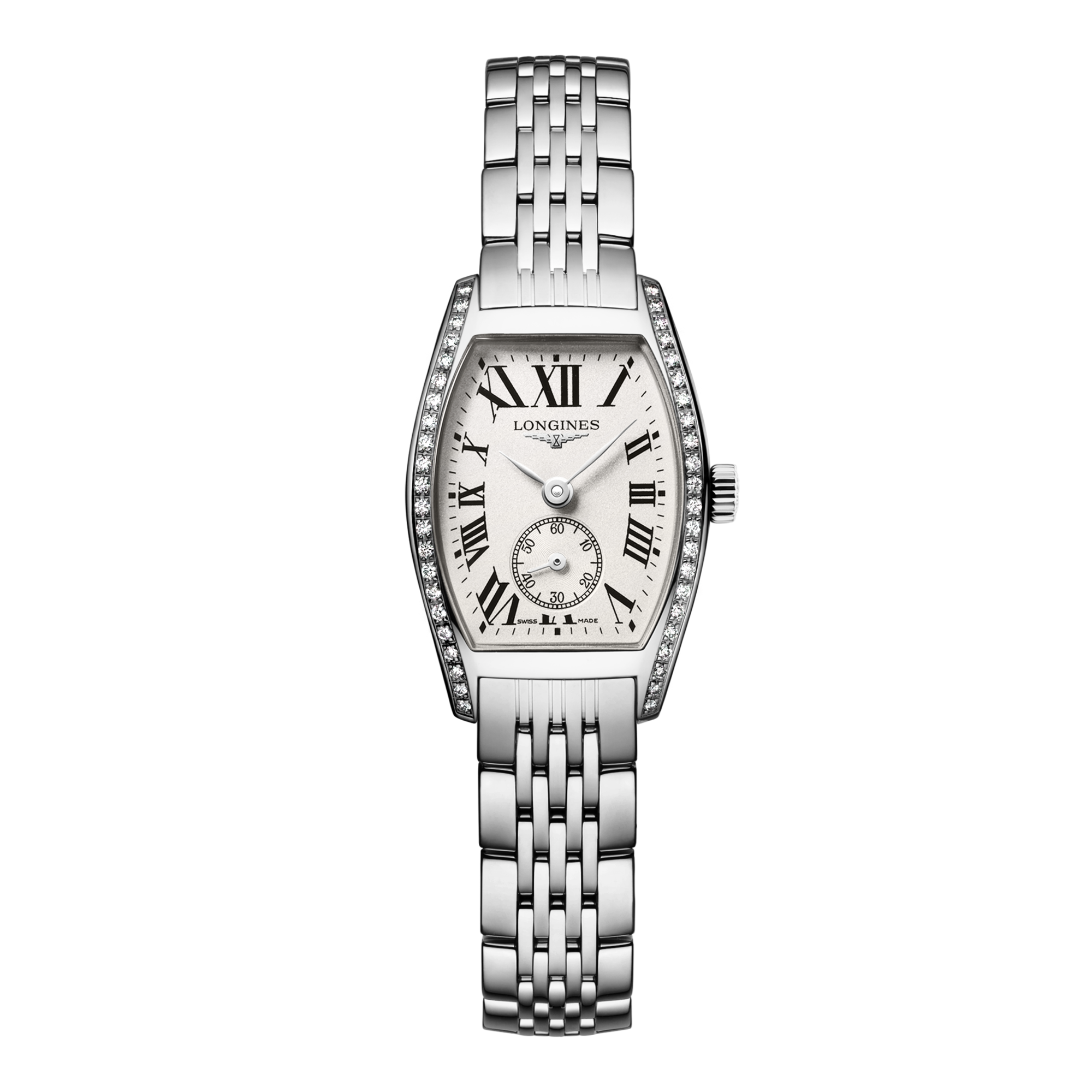 Longines gold diamond watch best sale