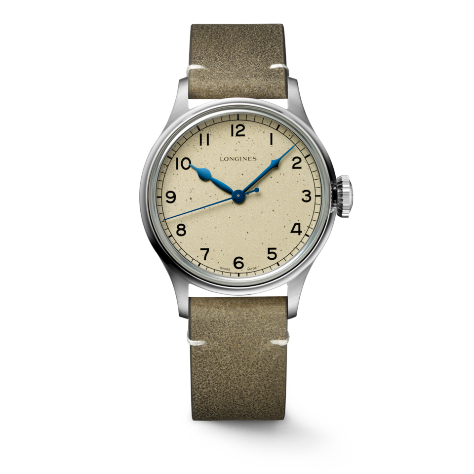 Longines Heritage Military Argenté - L2.819.4.93.2