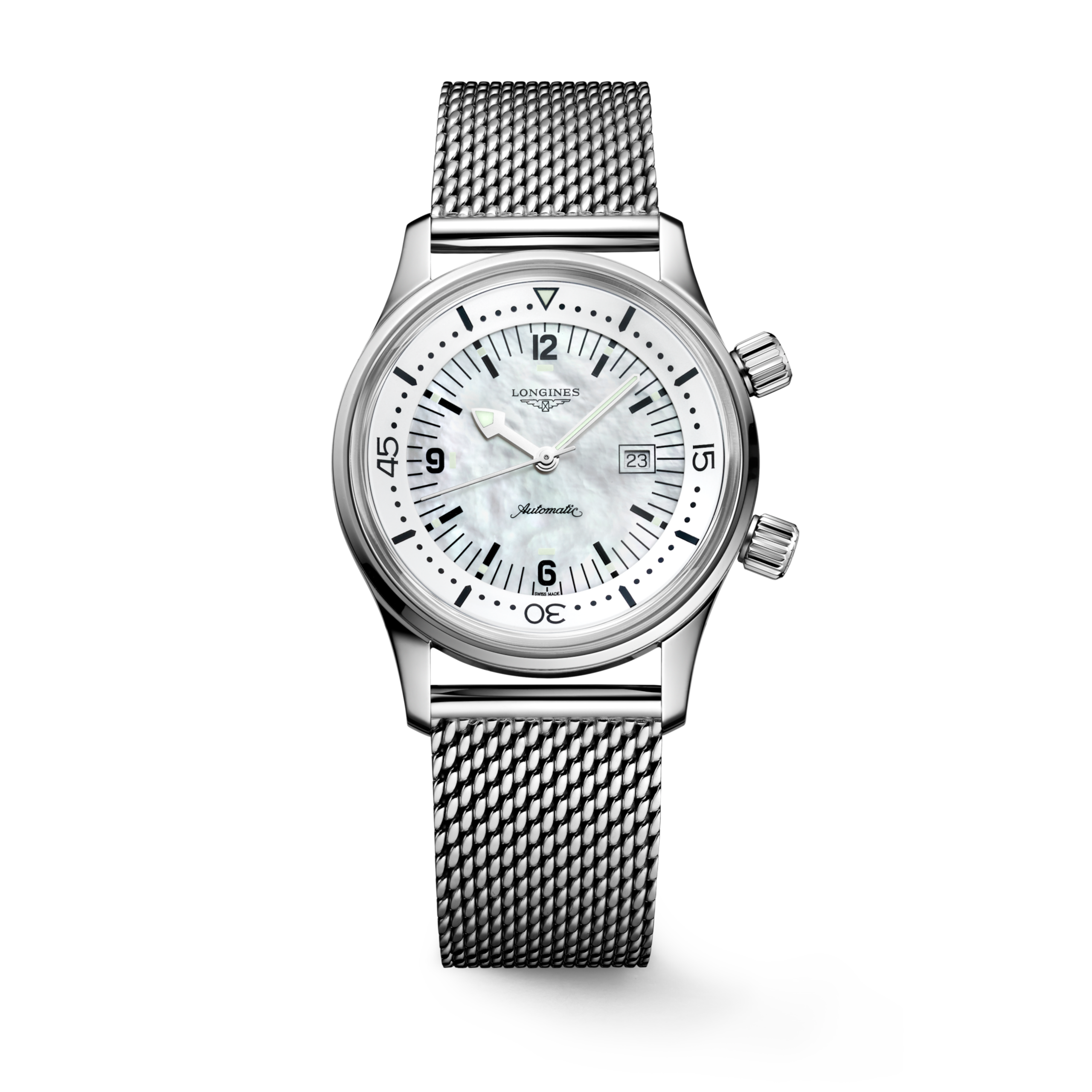 Longines LEGEND DIVER automatique acier Watch - L3.374.4.80.6