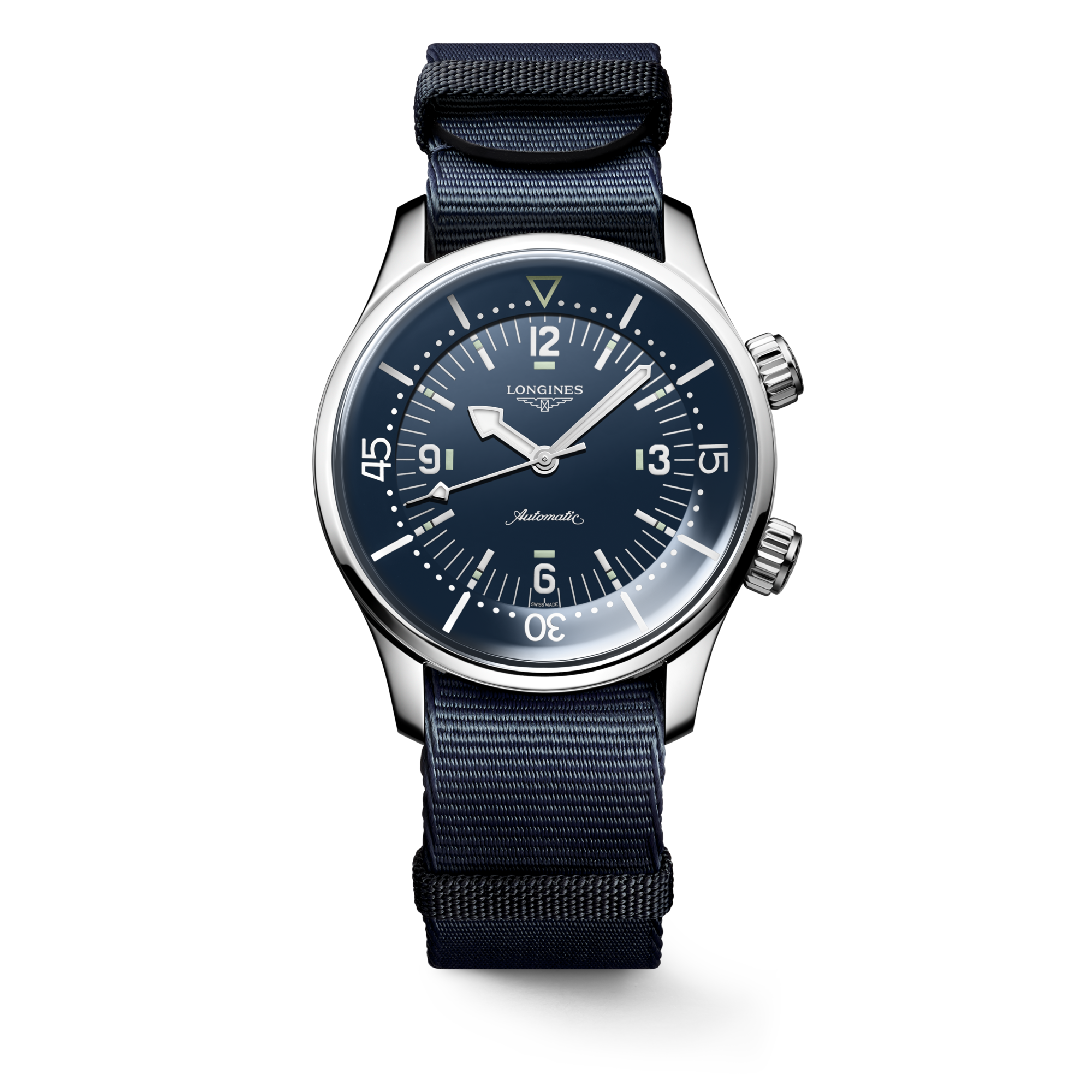 LONGINES LEGEND DIVER Automatic, Stainless Steel, Blue Lacquered