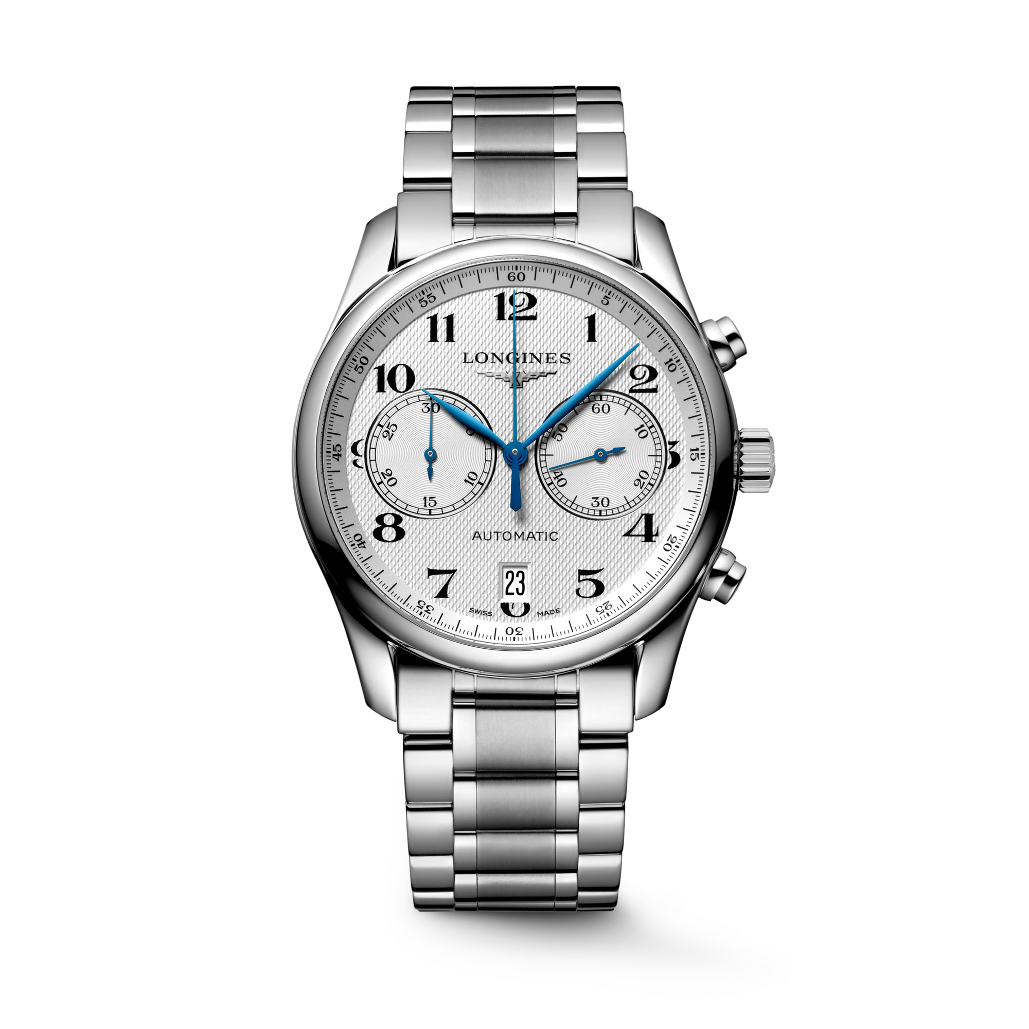 LONGINES MASTER COLLECTION CHRONOGRAPH 自動巻、ステンレス