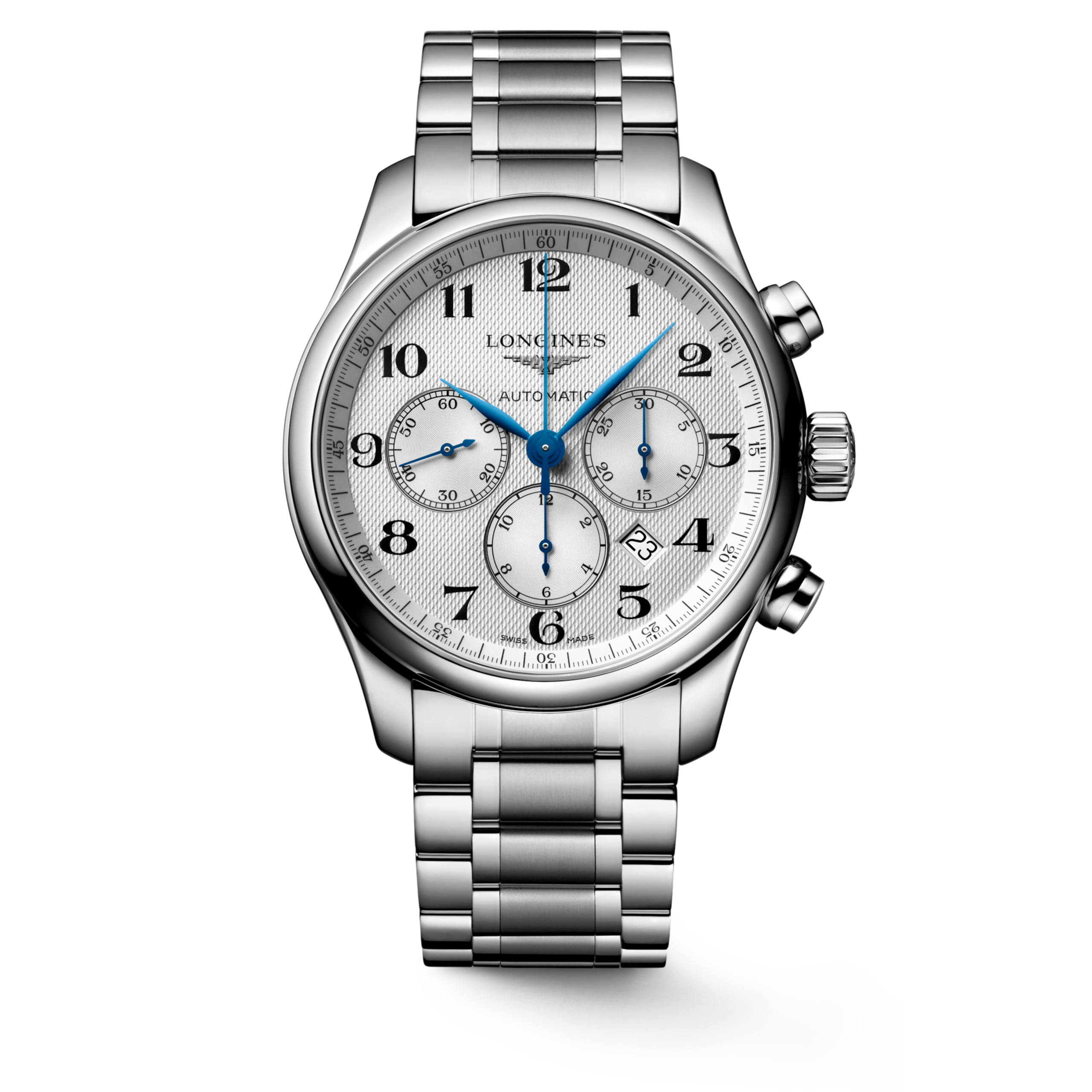 Longines MASTER COLLECTION CHRONOGRAPH automatic stainless steel Watch - L2.859.4.78.6