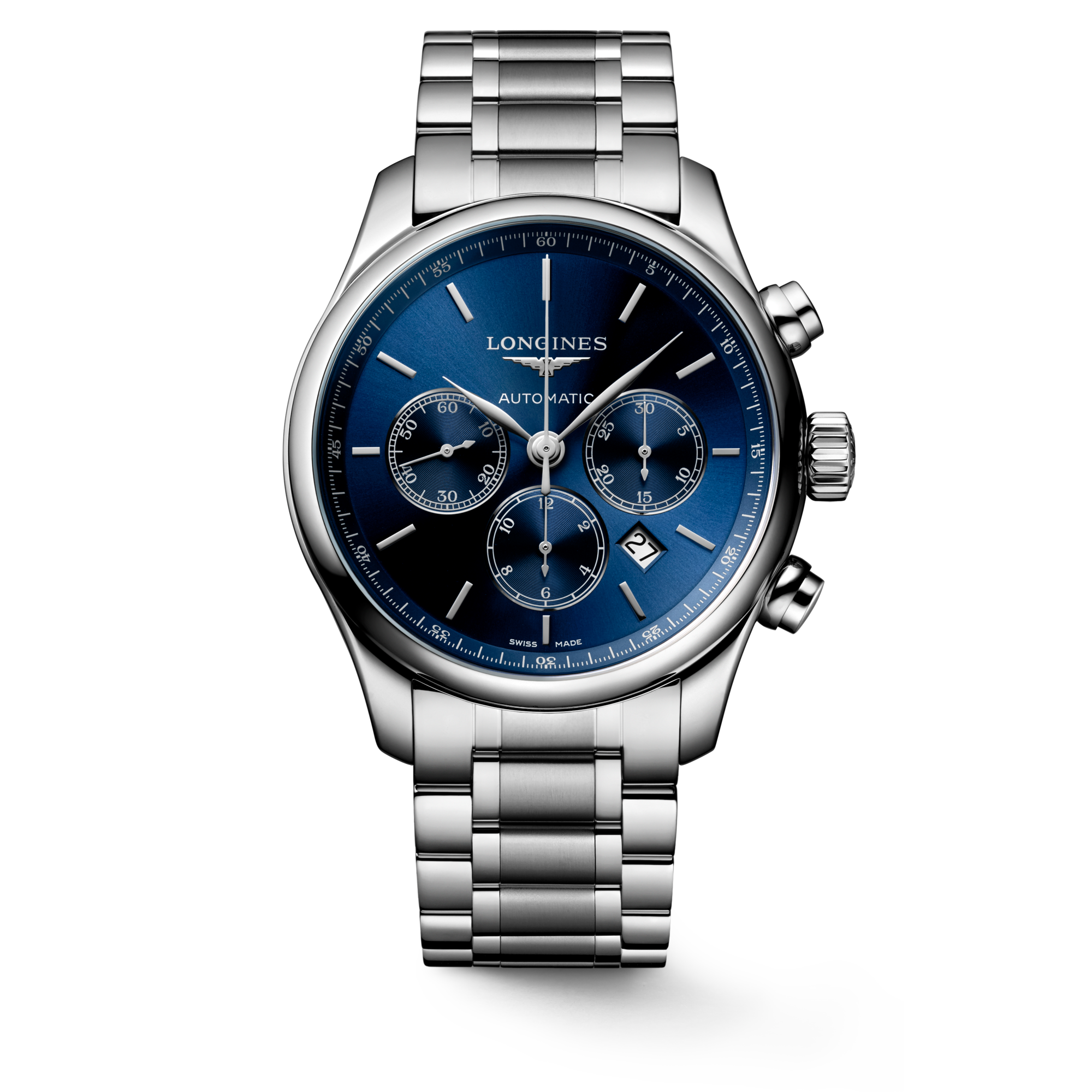 LONGINES MASTER COLLECTION CHRONOGRAPH Automatic, Stainless Steel