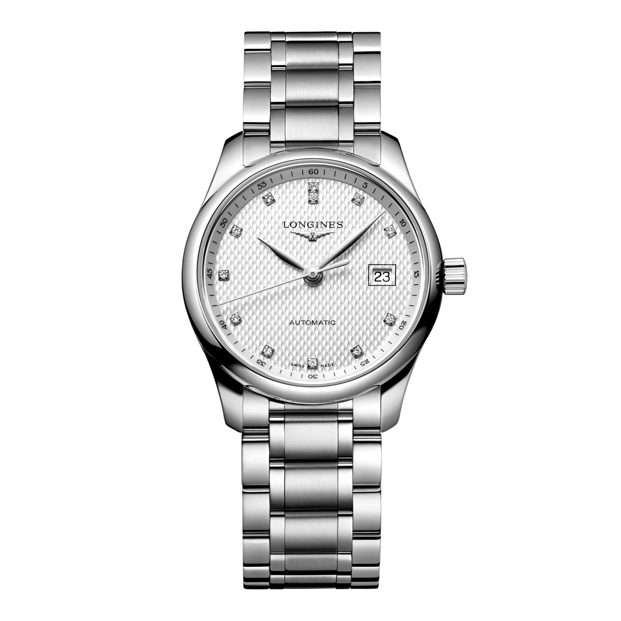 Longines two tone watch best sale