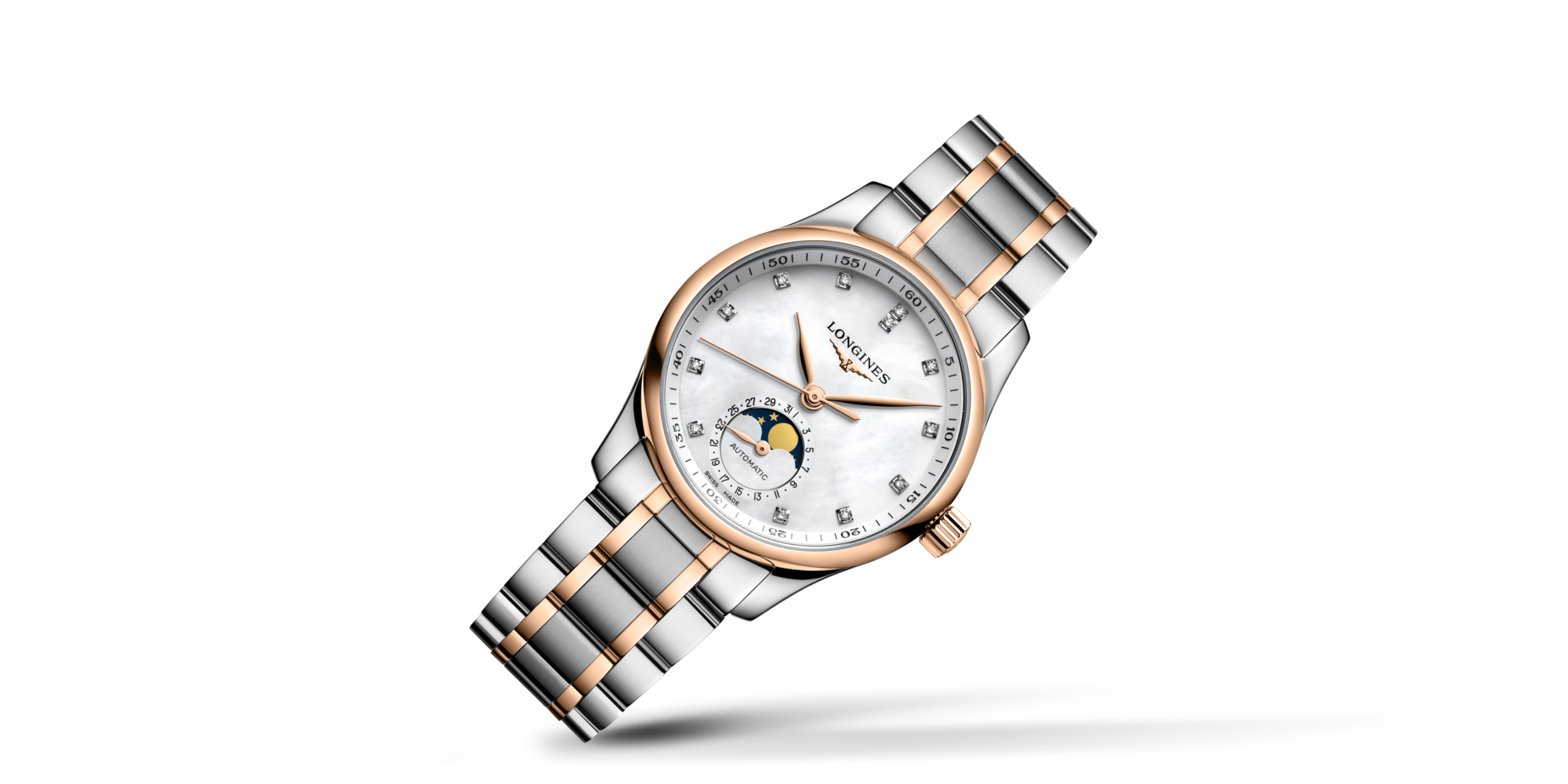 LONGINES MASTER COLLECTION Automatic Stainless Steel And 18 Karat