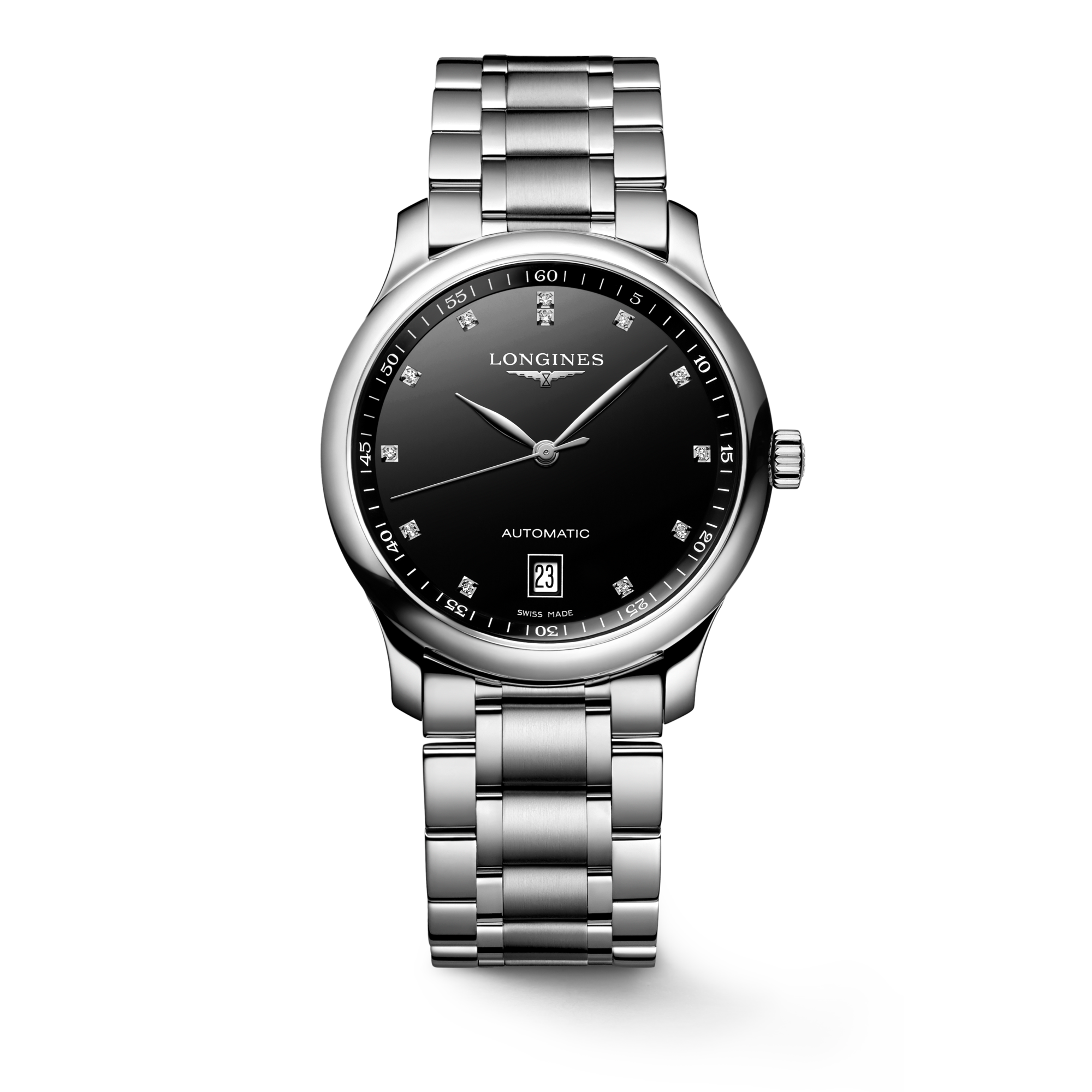 美品！ロンジン　LONGINES ロンジン マスターコレクション ダイヤ レディース L2.257.4.57.6