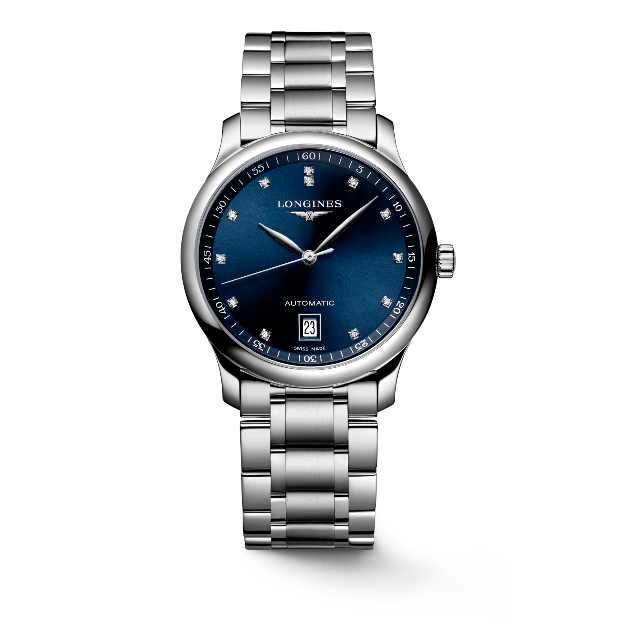 ロンジン ブルーダイヤル 自動巻き機械式時計 メンズ 自動巻き時計 | ロンジン® スイス製時計 | LONGINES JP