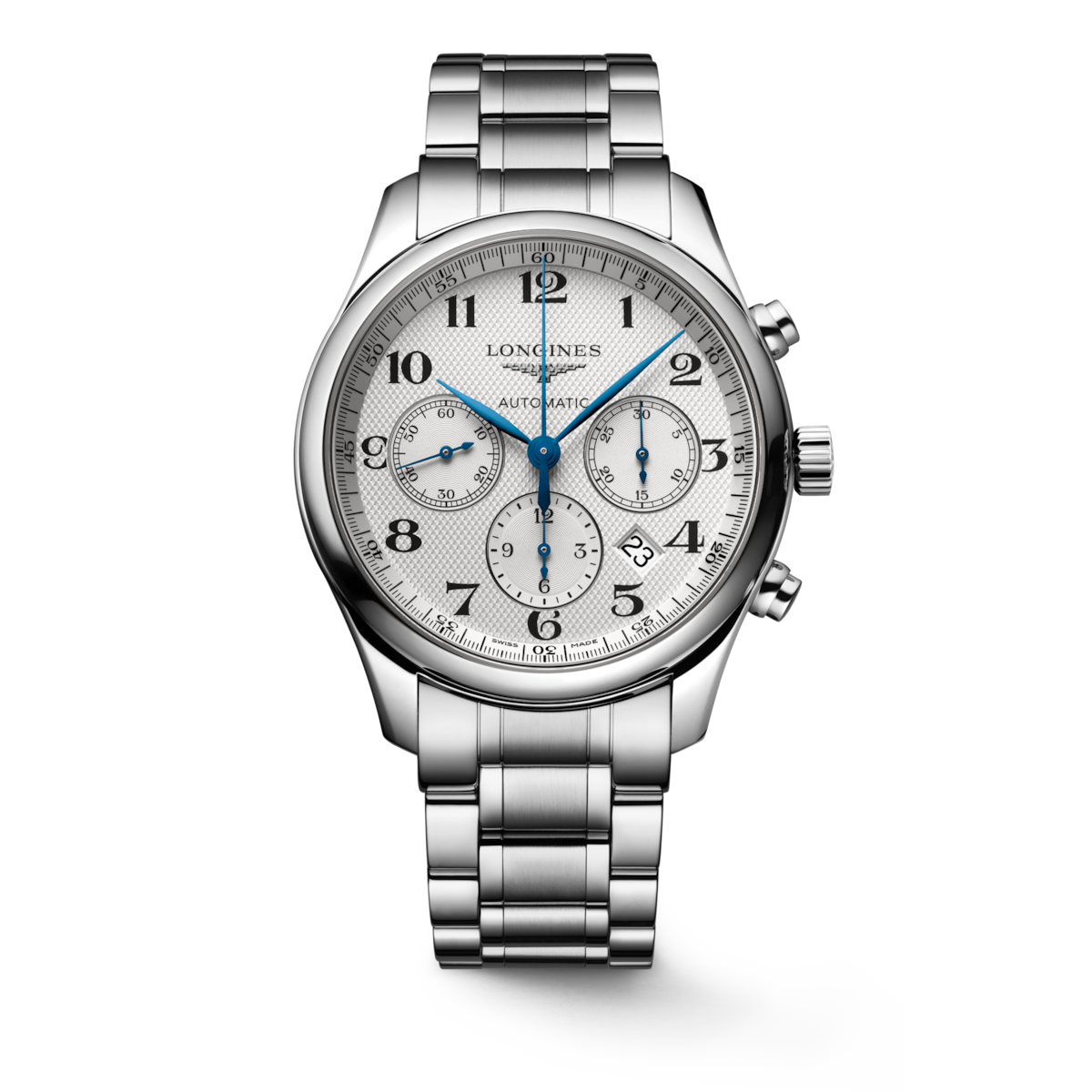 LONGINES MASTER COLLECTION Automatic, Stainless Steel, Silver ...
