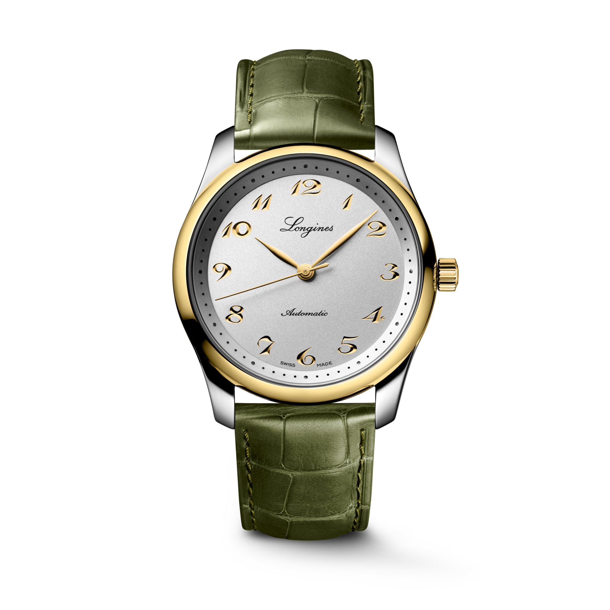 ロンジン マスターコレクション 自動巻、ステンレススチール&18k