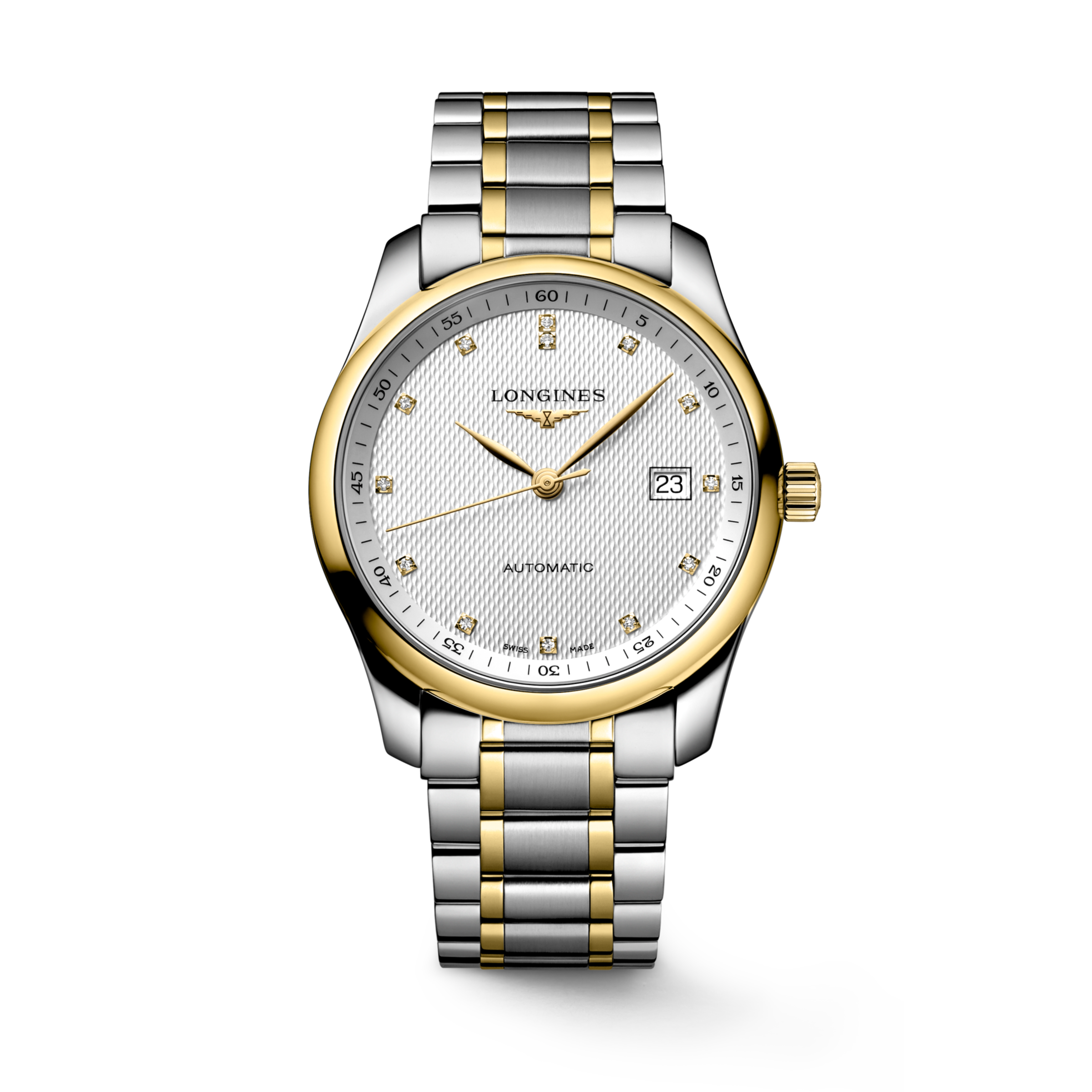 Longines MASTER COLLECTION Automatic Stainless steel and 18 karat yellow gold cap 200 Watch - L2.793.5.97.7