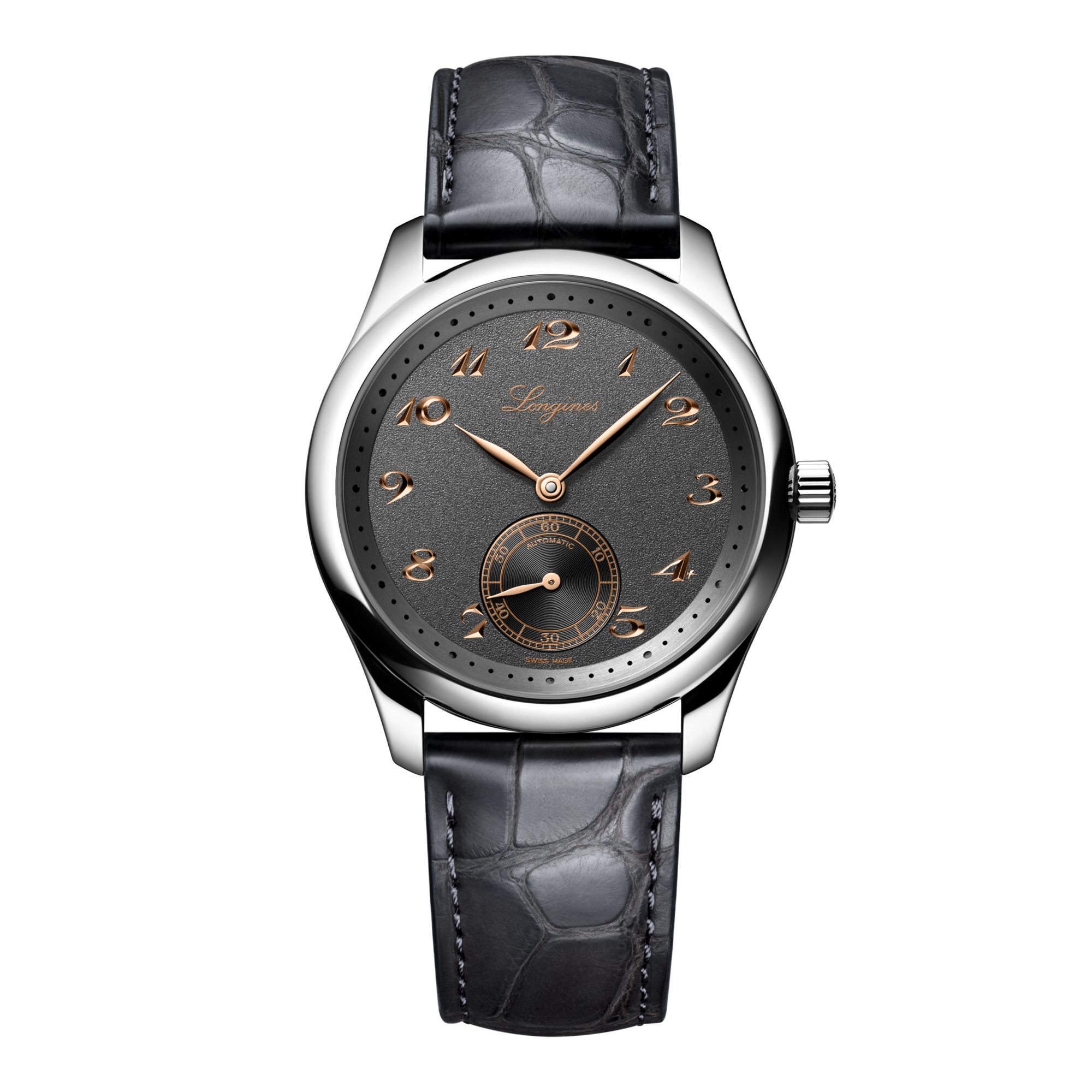 ロンジン LONGINES マスターコレクション 自動巻き メンズ 腕時計 シルバ− L29194786 ロンジン LONGINES L2.755.5 マスターコレクション デイデイト 12P