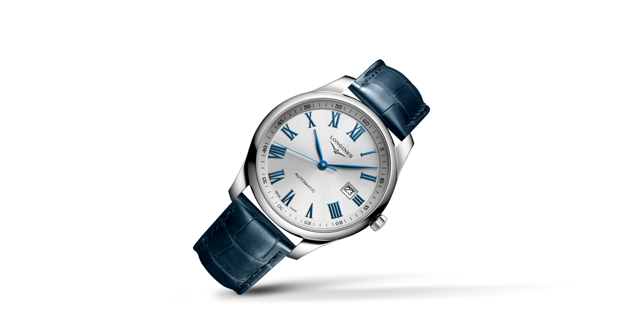 LONGINES MASTER COLLECTION Automatic, Stainless Steel, Silver Dial ...