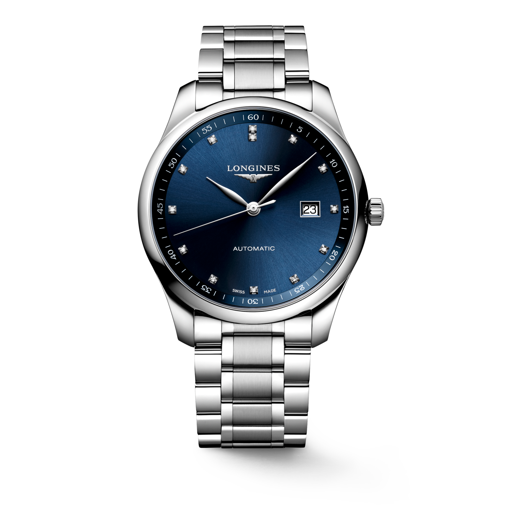 Master Collection, Reloj Automático, 42 mm, Azul, L28934976