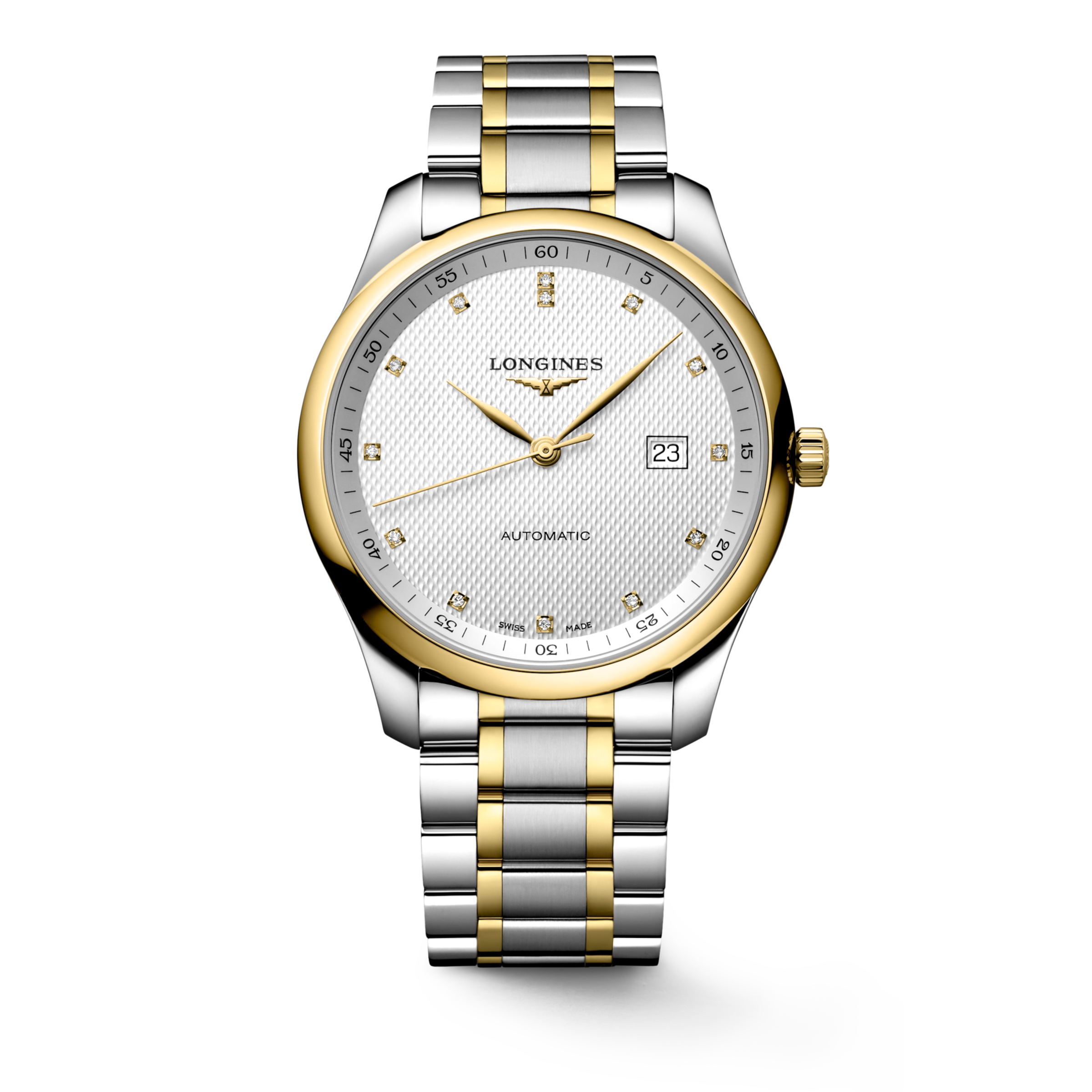 Longines MASTER COLLECTION Automatic Stainless steel and 18 karat yellow gold cap 200 Watch - L2.893.5.97.7