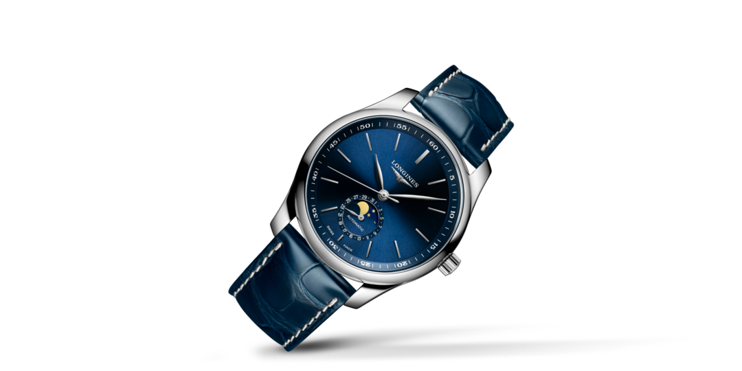 LONGINES MASTER COLLECTION Automatic, Stainless Steel, Sunray Blue Dial ...