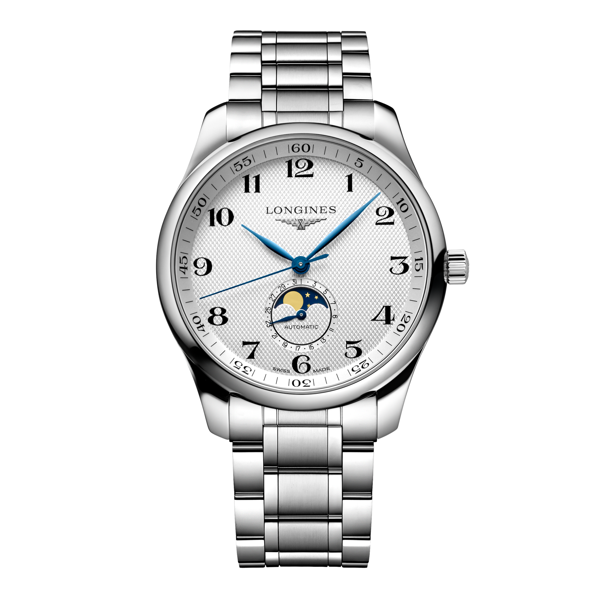 Discover the Longines Master Automatic Moonphase Mens Watch: Elegant & Timeless