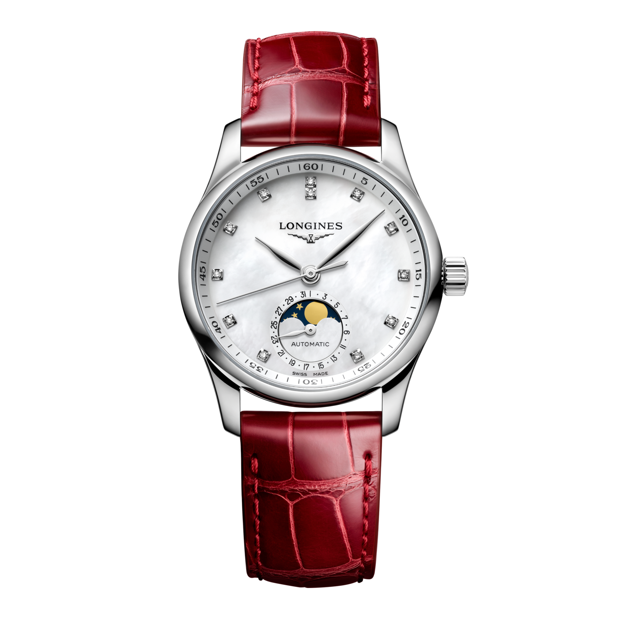 Discover the Longines Master Collection Moonphase Mens Watch - A Timeless Classic