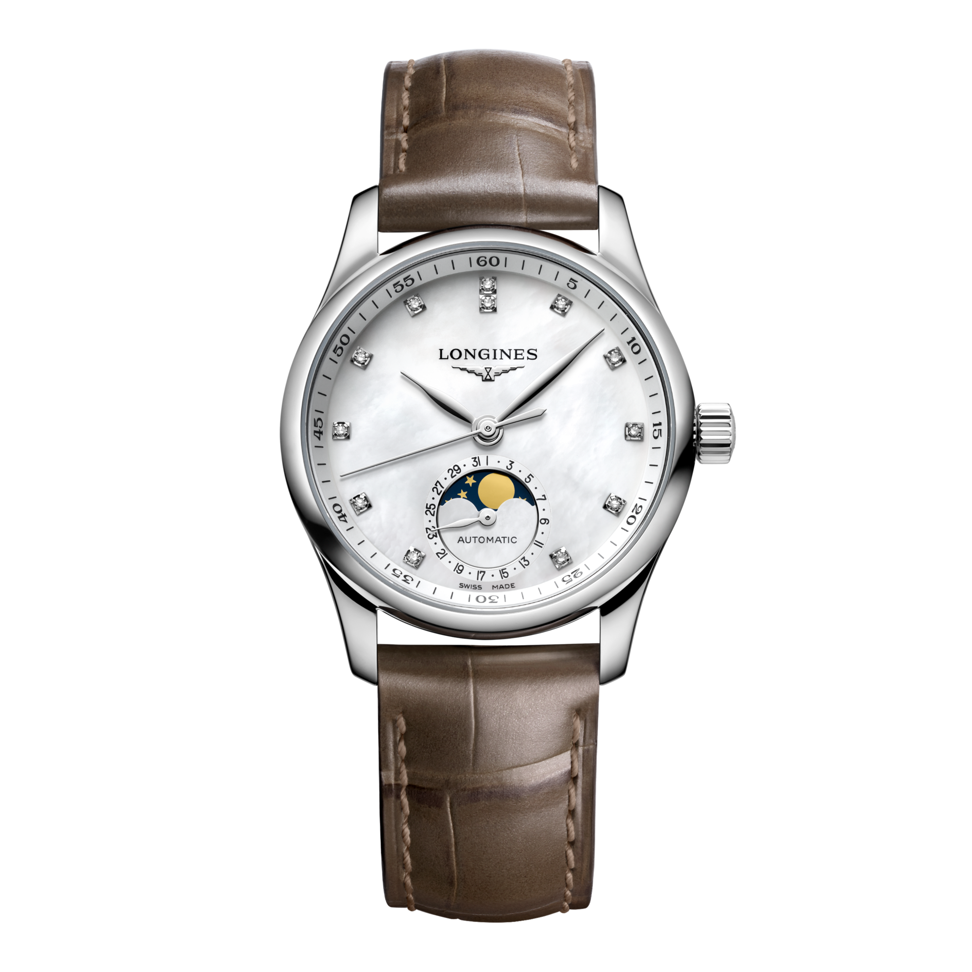 Longines lunar phase best sale