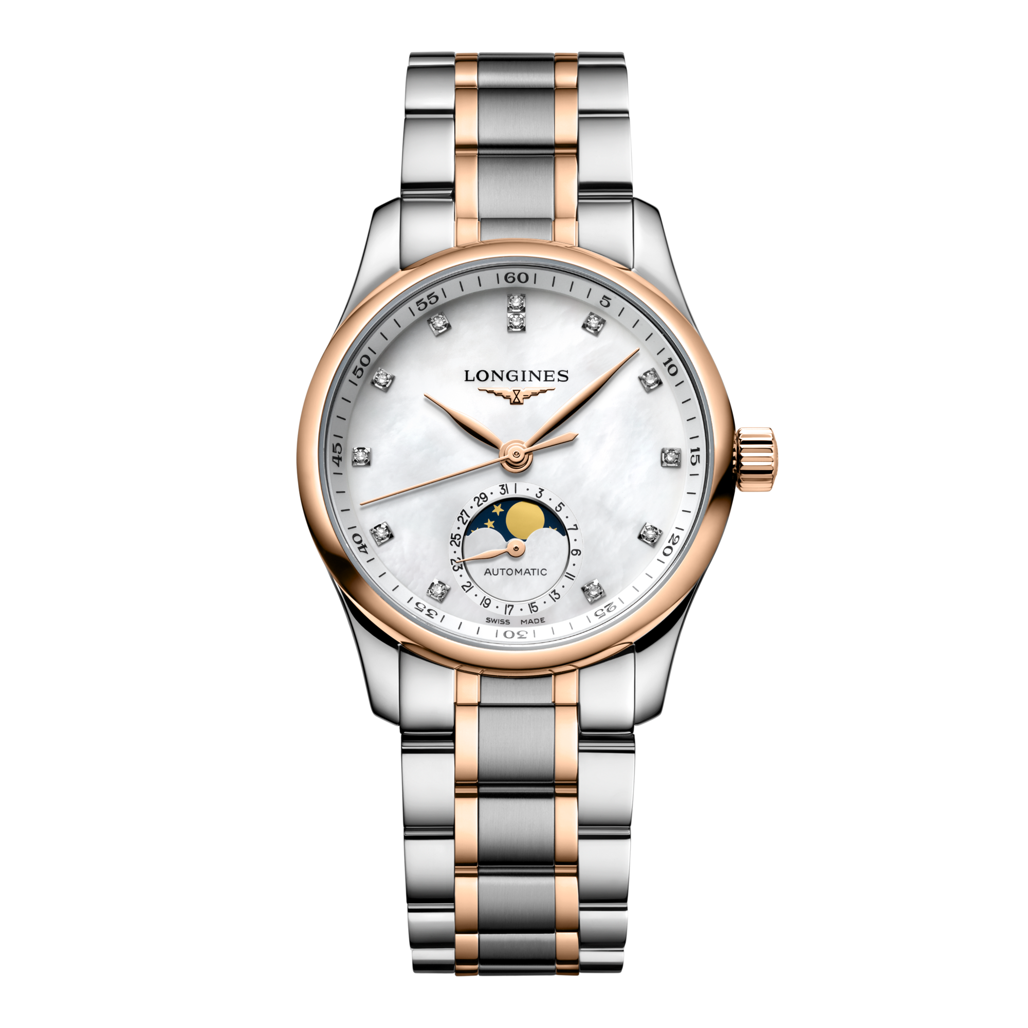 De LONGINES Master collectie Moonphase Erfgoed van hemelse tijdwaarneming LONGINES NL