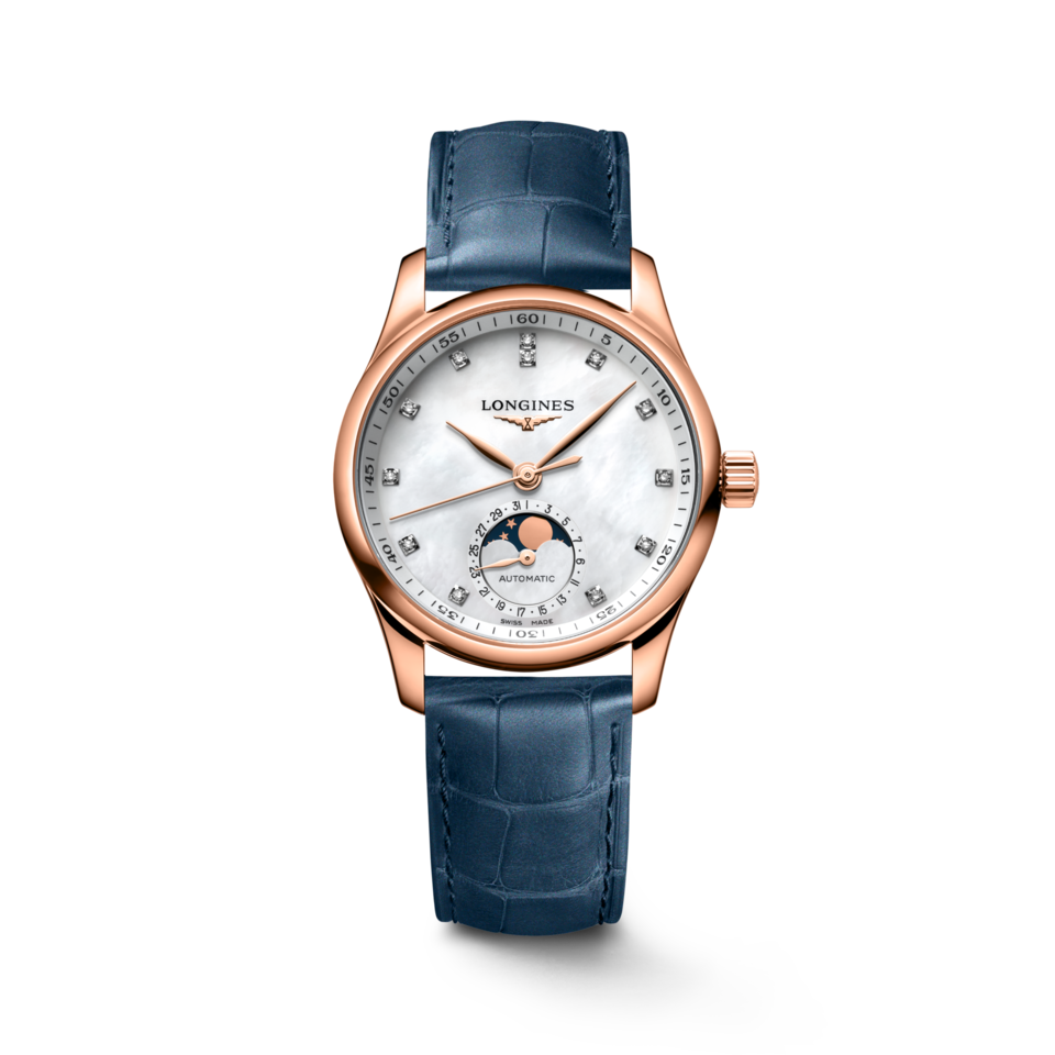 Longines Master Collection Moonphase Nacre blanche - L2.409.8.87.2