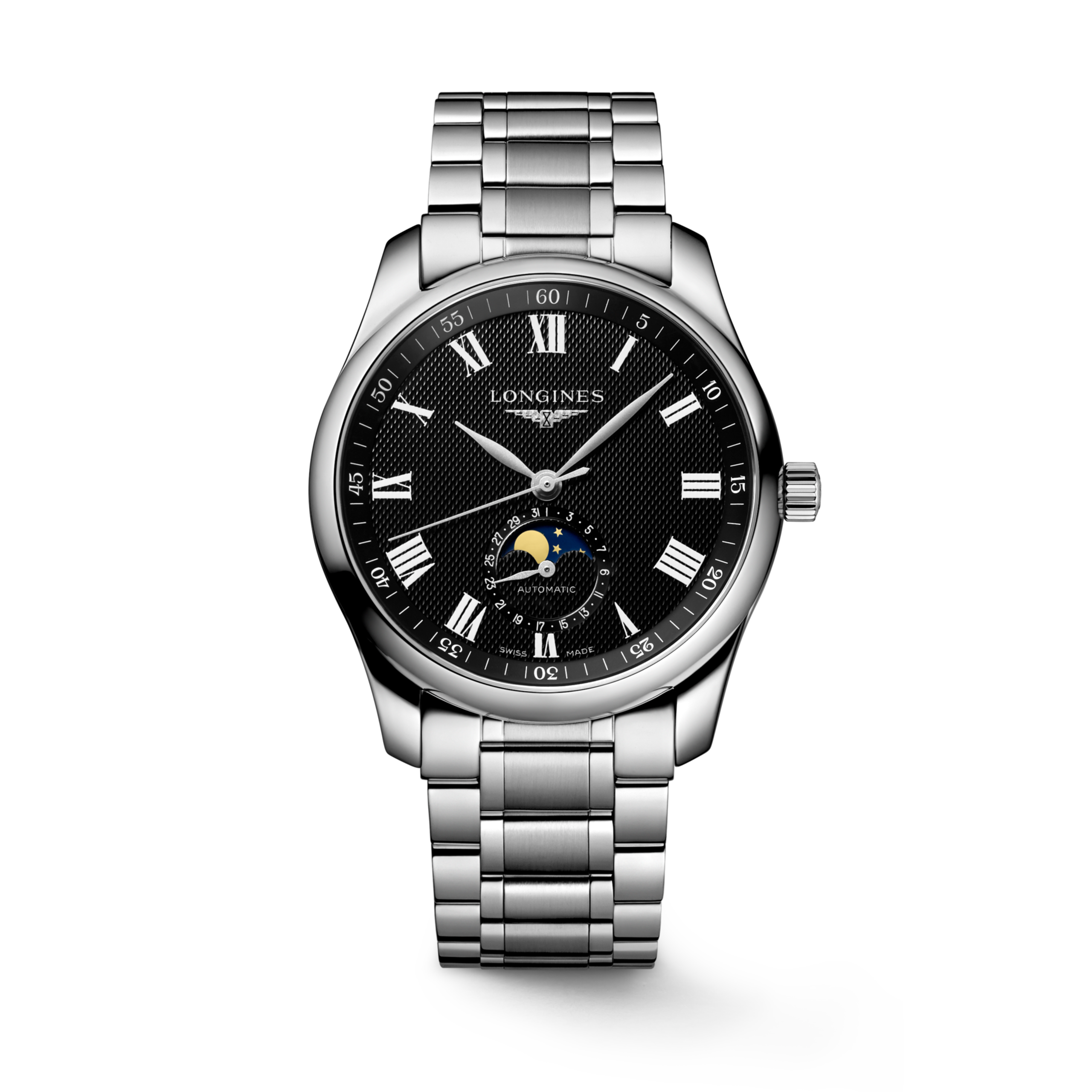 Longines MASTER COLLECTION MOONPHASE Automatic Stainless steel Watch - L2.909.4.51.6