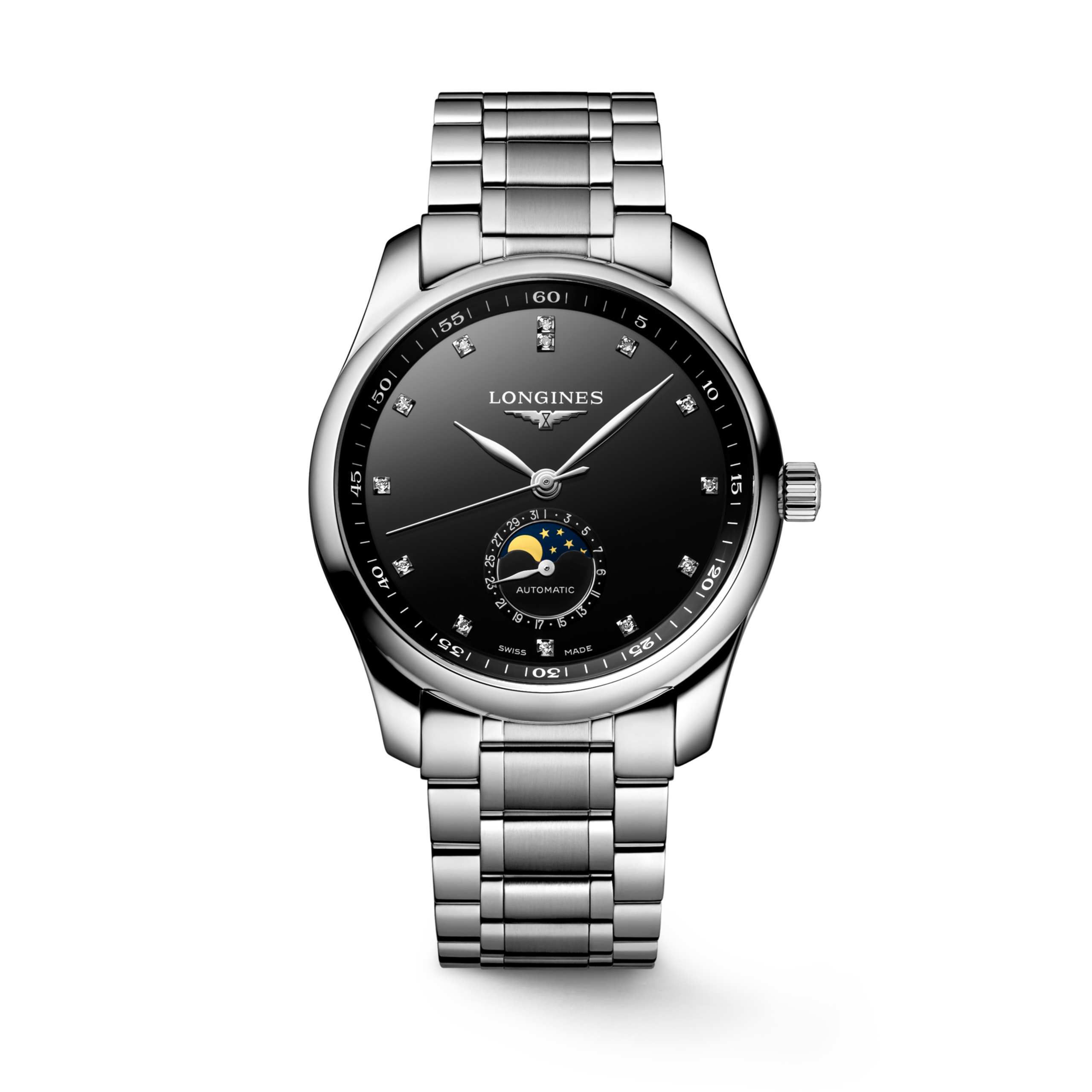 Longines MASTER COLLECTION MOONPHASE Automatic Stainless steel Watch - L2.909.4.57.6