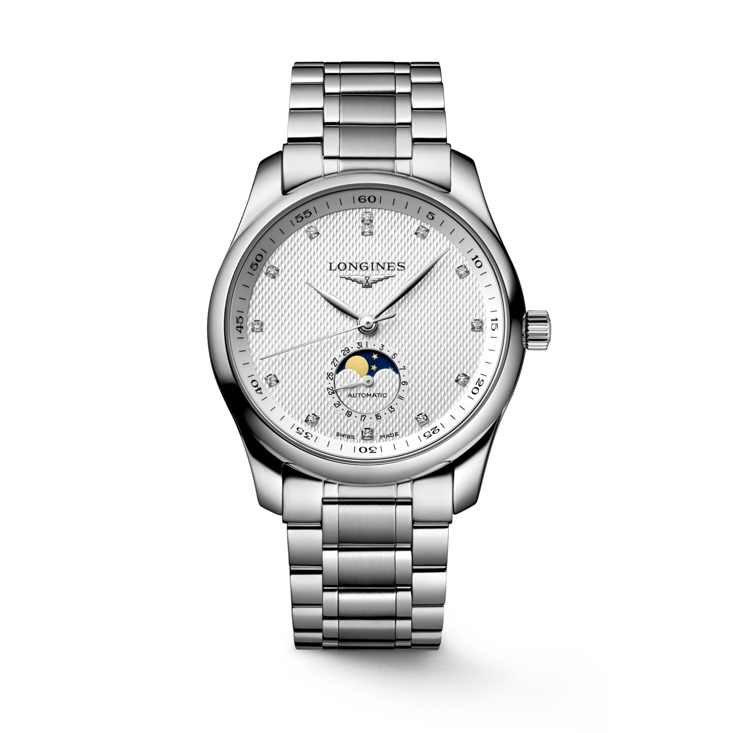 Longines MASTER COLLECTION MOONPHASE Automatic Stainless steel Watch - L2.909.4.77.6