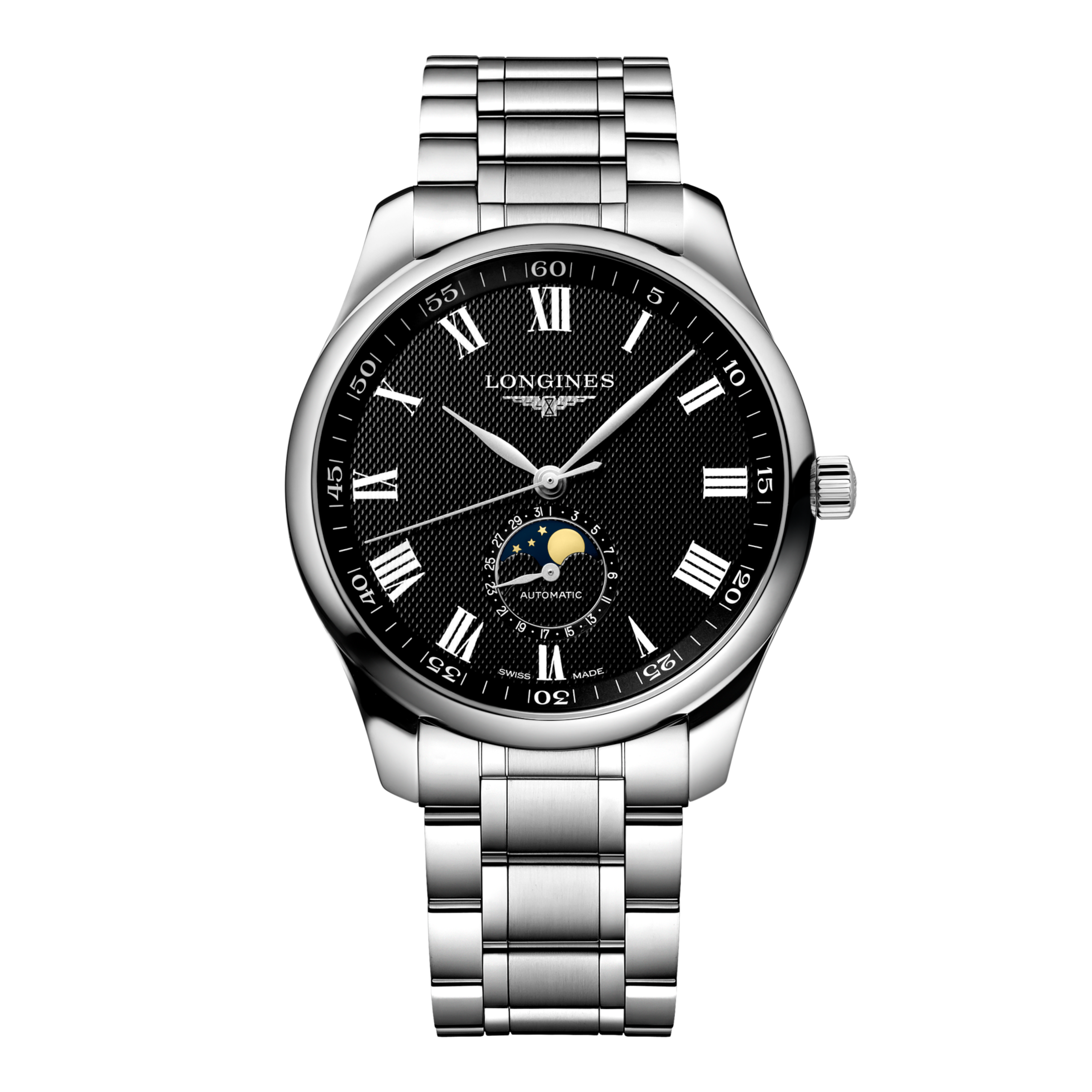 LONGINES MASTER COLLECTION MOONPHASE Automatic, Stainless LONGINES MASTER COLLECTION MOONPHASE Automatic, Stainless